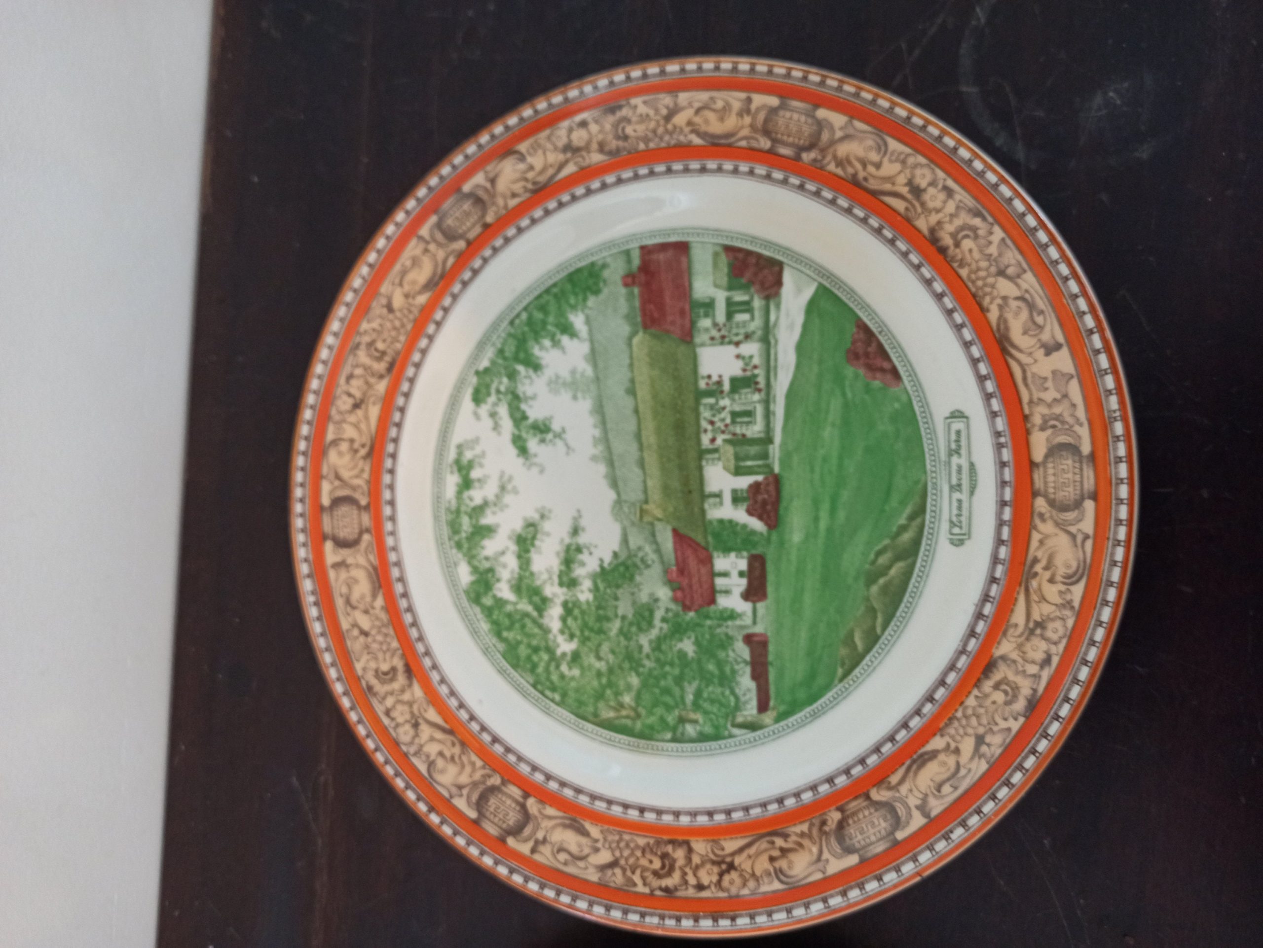 A Pair of Lorna Doone Plates By Adams Pottery. 1910s - Image 6