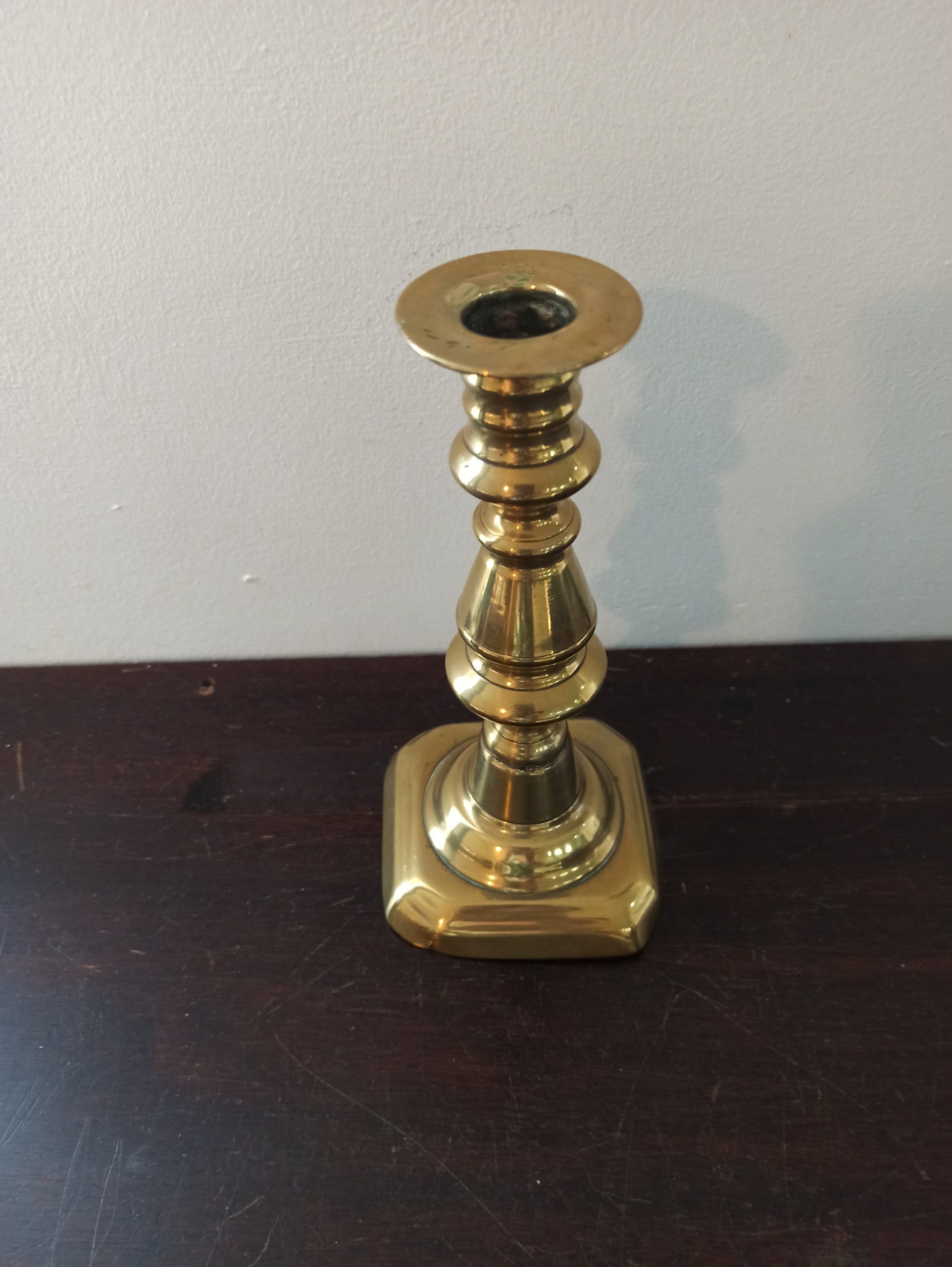 Vintage Brass Candlestick. Very Good Condition. - Image 2