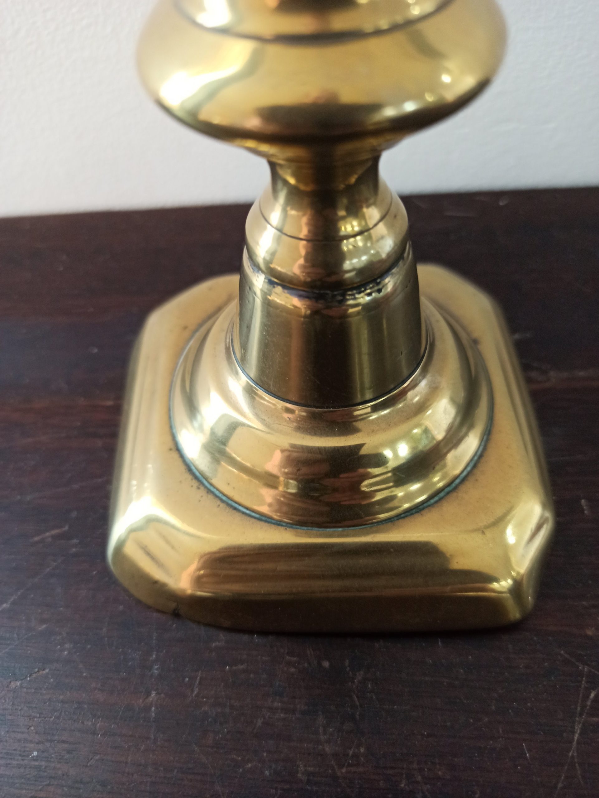Vintage Brass Candlestick. Very Good Condition. - Image 6