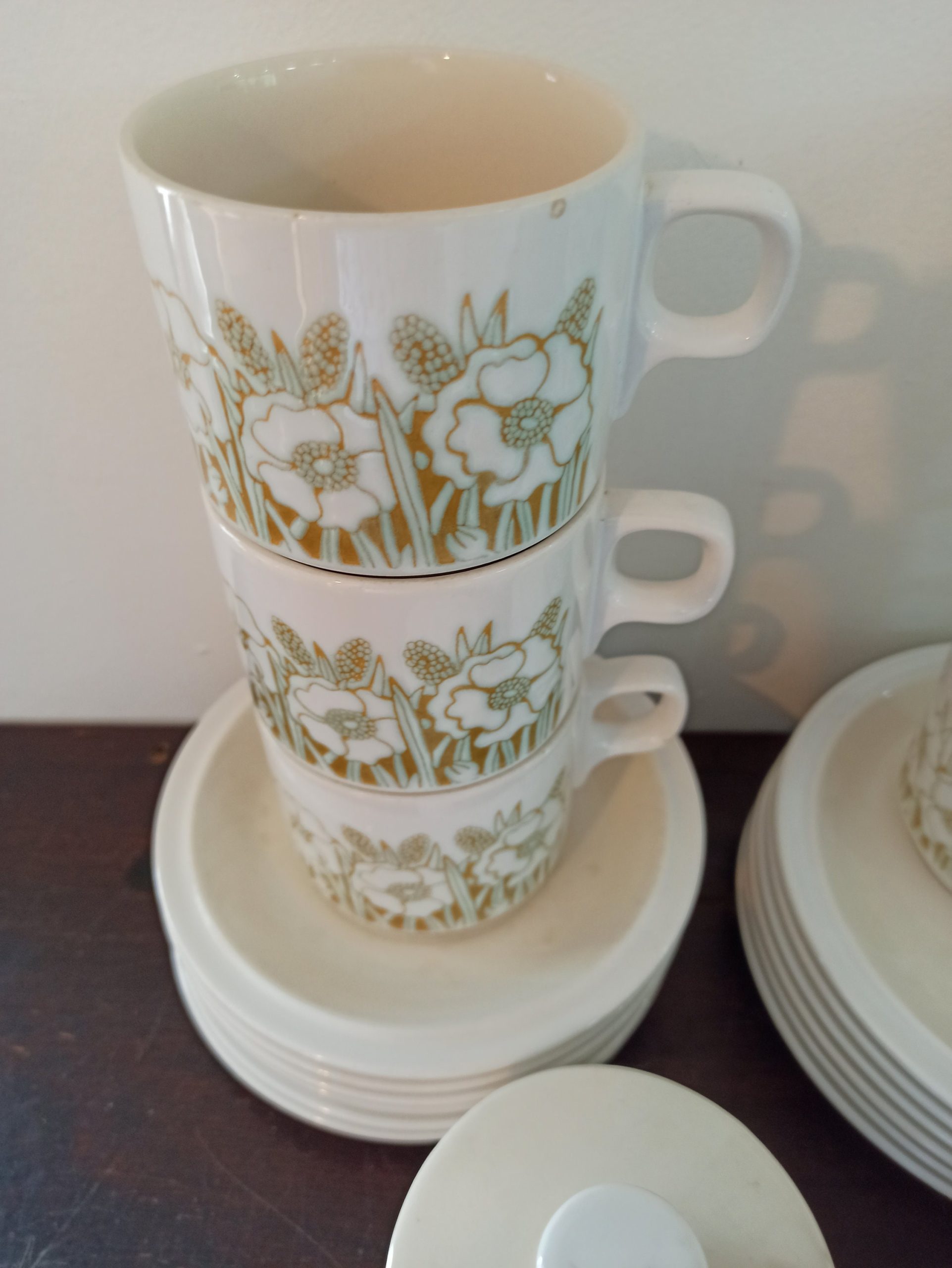 Vintage Hornsea Fleur Tea Set. - Image 3