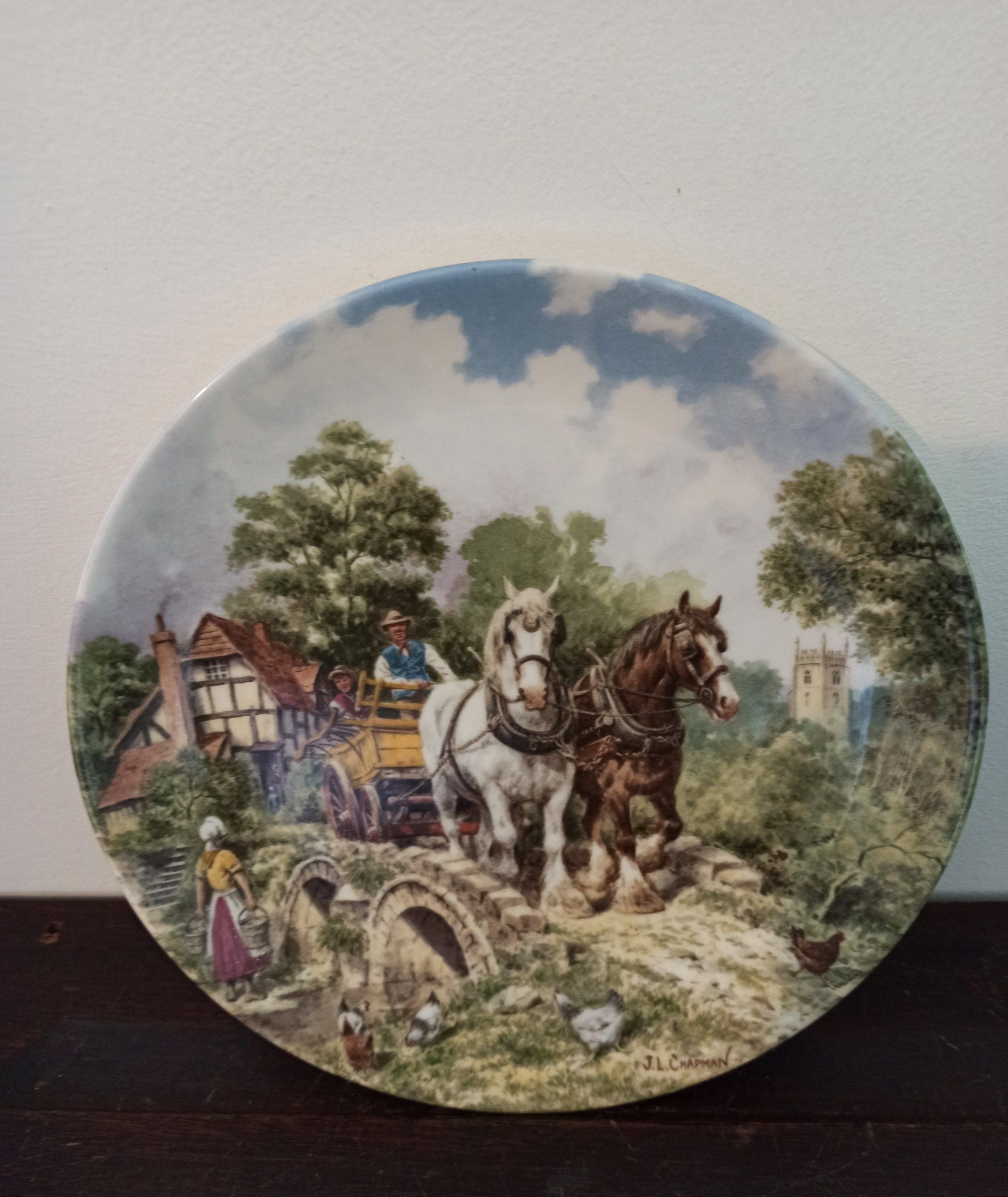 Wedgwood Collectors Plates. Excellent Condition. (7 Different). 1988 - 1990 - Image 7