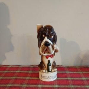 Musical Hound Gin Bottle / Stein - "It's a Dog's Life"  The Last Shot