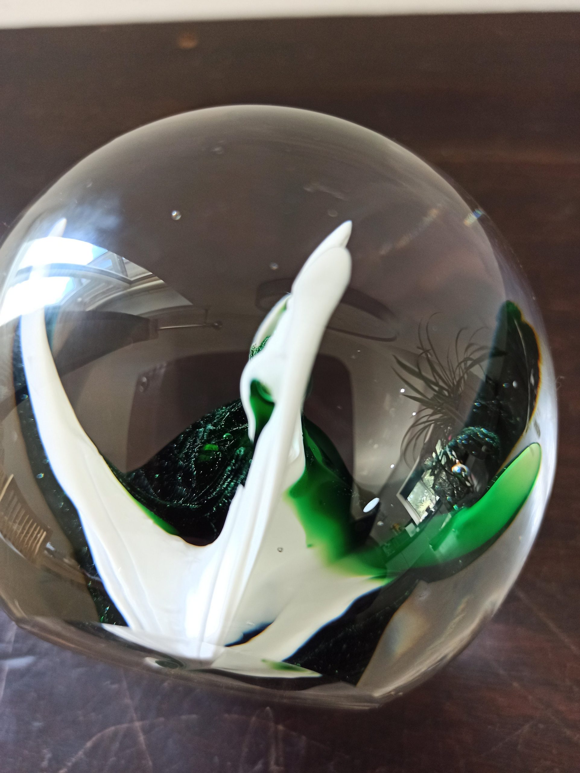 Vintage Wedgwood Glass Paperweight. - Image 4