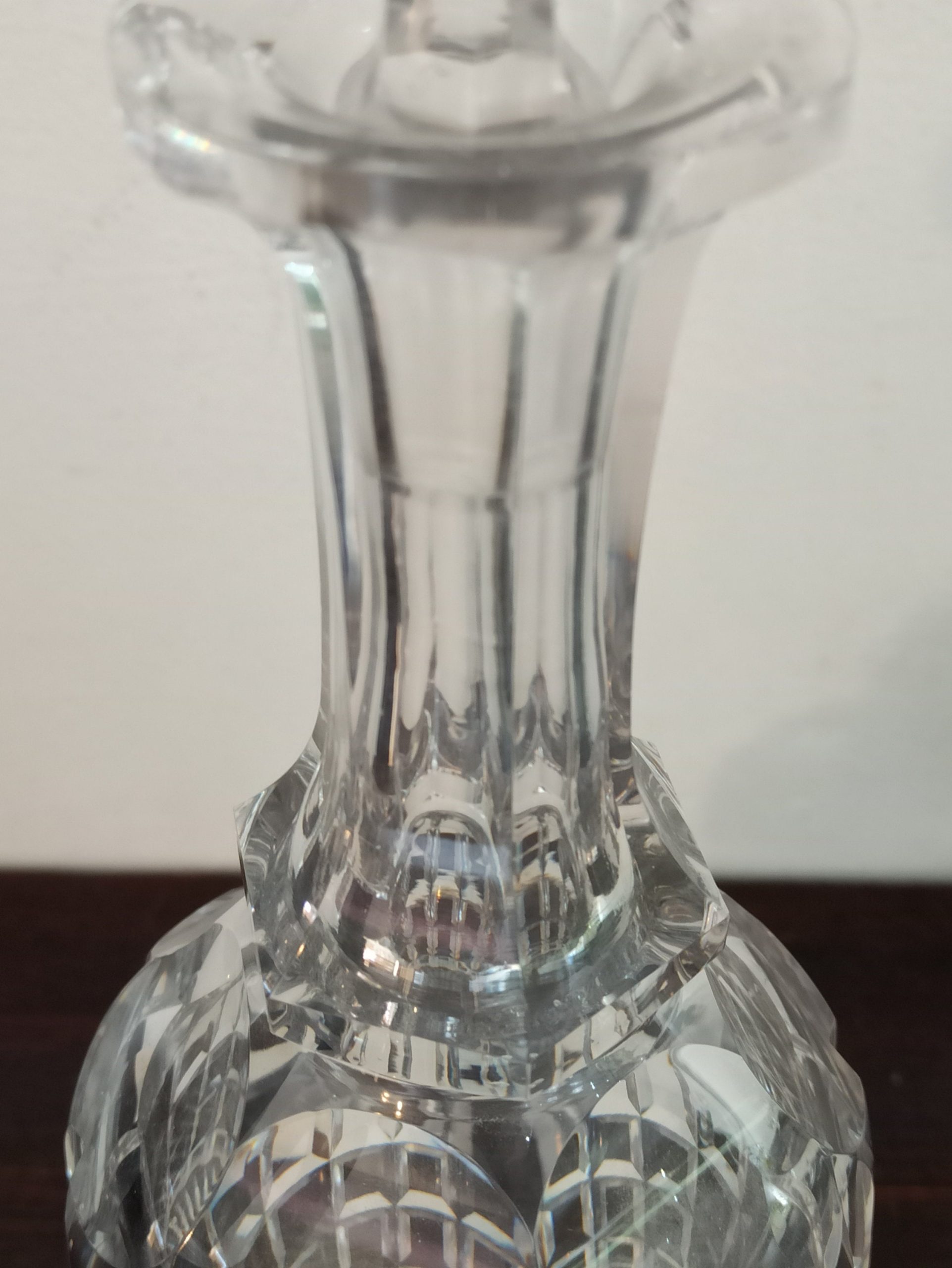 Vintage Glass Decanter And 3 Royal Doulton Lead Crystal Liqueur / Shot Glasses. - Image 5