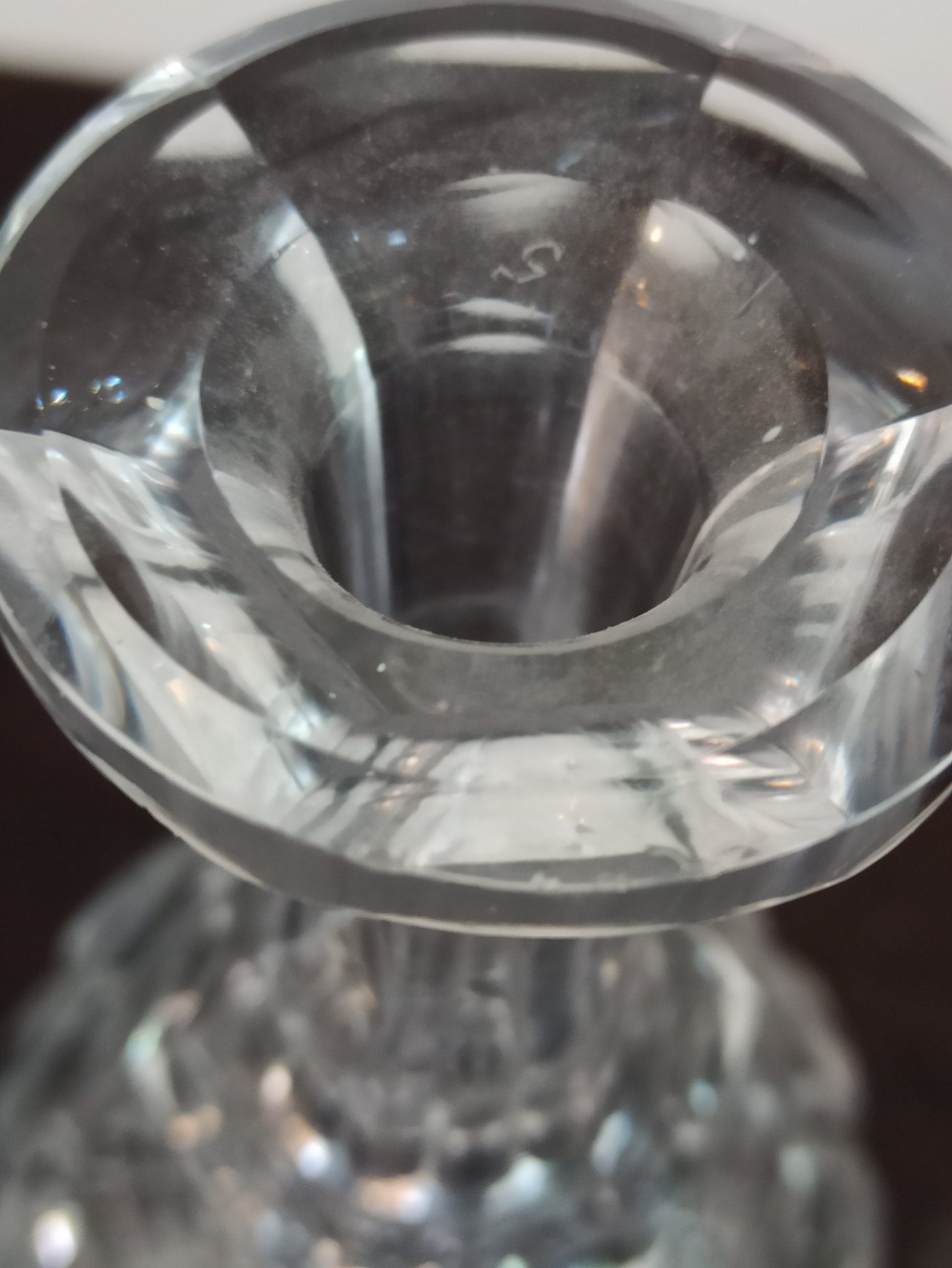 Vintage Glass Decanter And 3 Royal Doulton Lead Crystal Liqueur / Shot Glasses. - Image 10