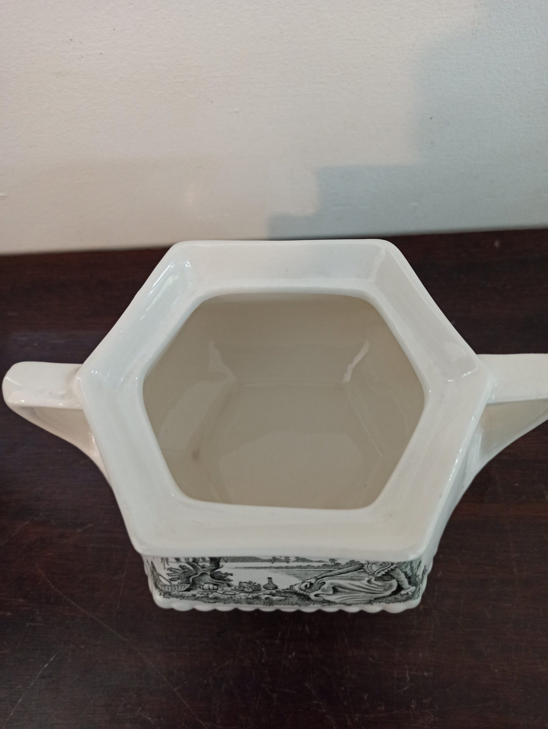 Vintage Lidded Sugar Bowls. Wm. Adams Minuet. Very Good condition. - Image 4