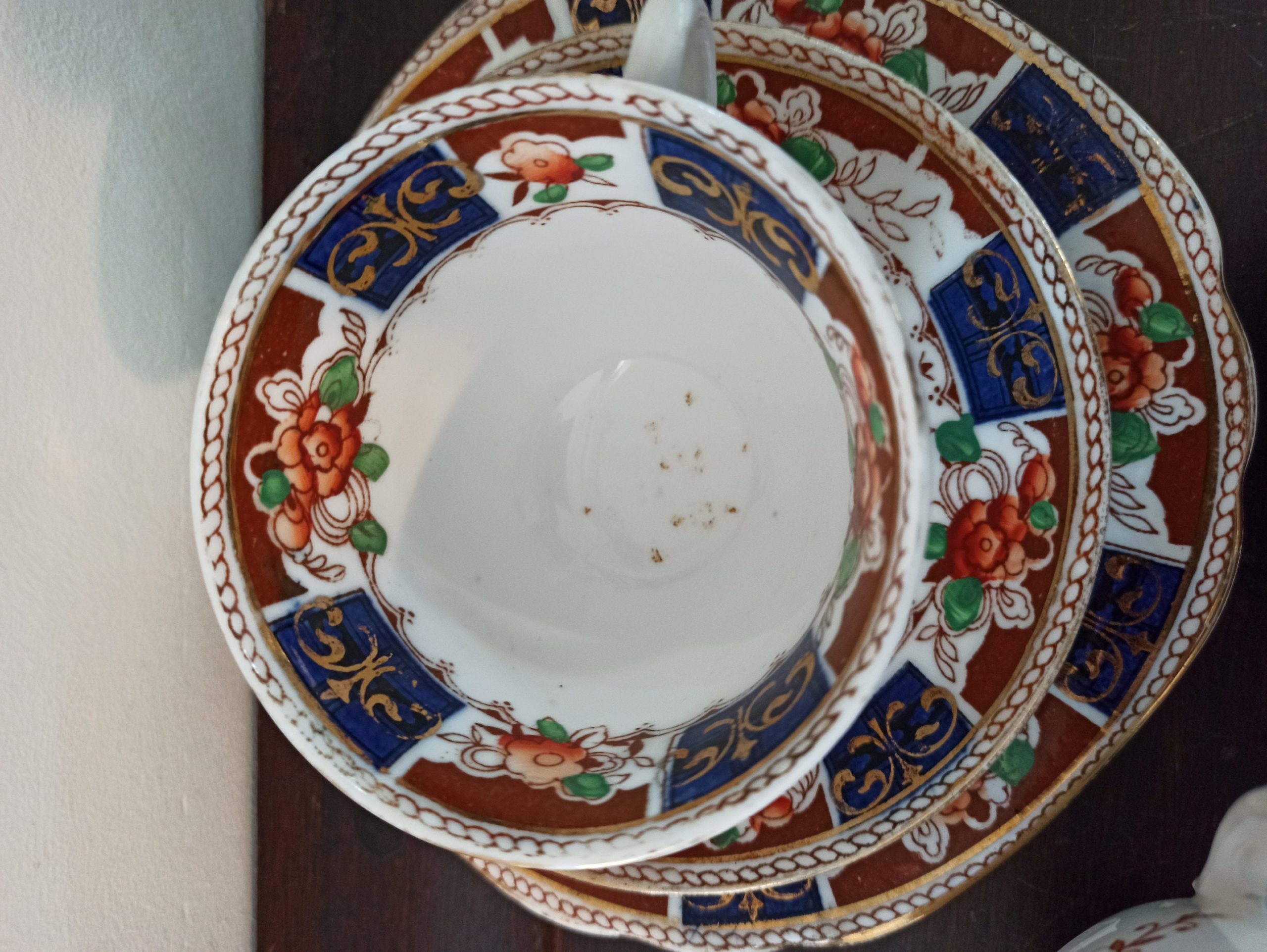 Vintage Imari Style Teaset. Doric China. 1924 - 1935. Acceptable Condition. - Image 5