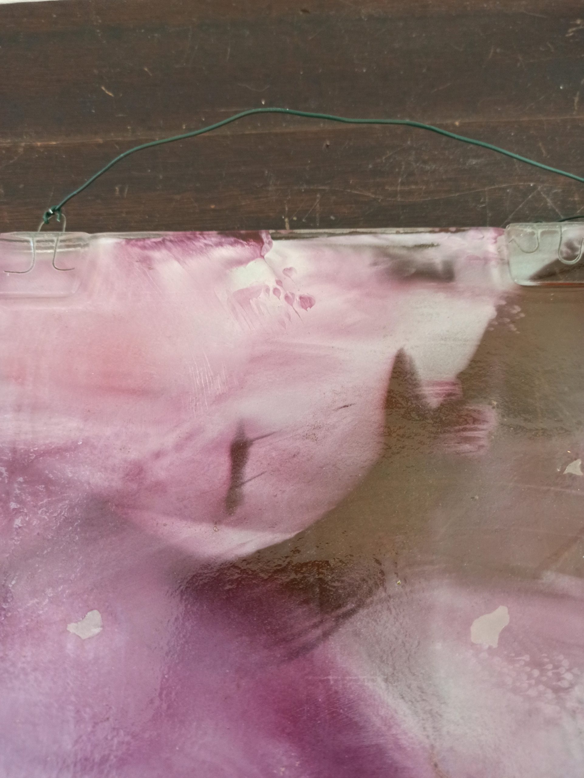 A Pair of Retro Abstract Art Glass. Very Good Condition. - Image 9
