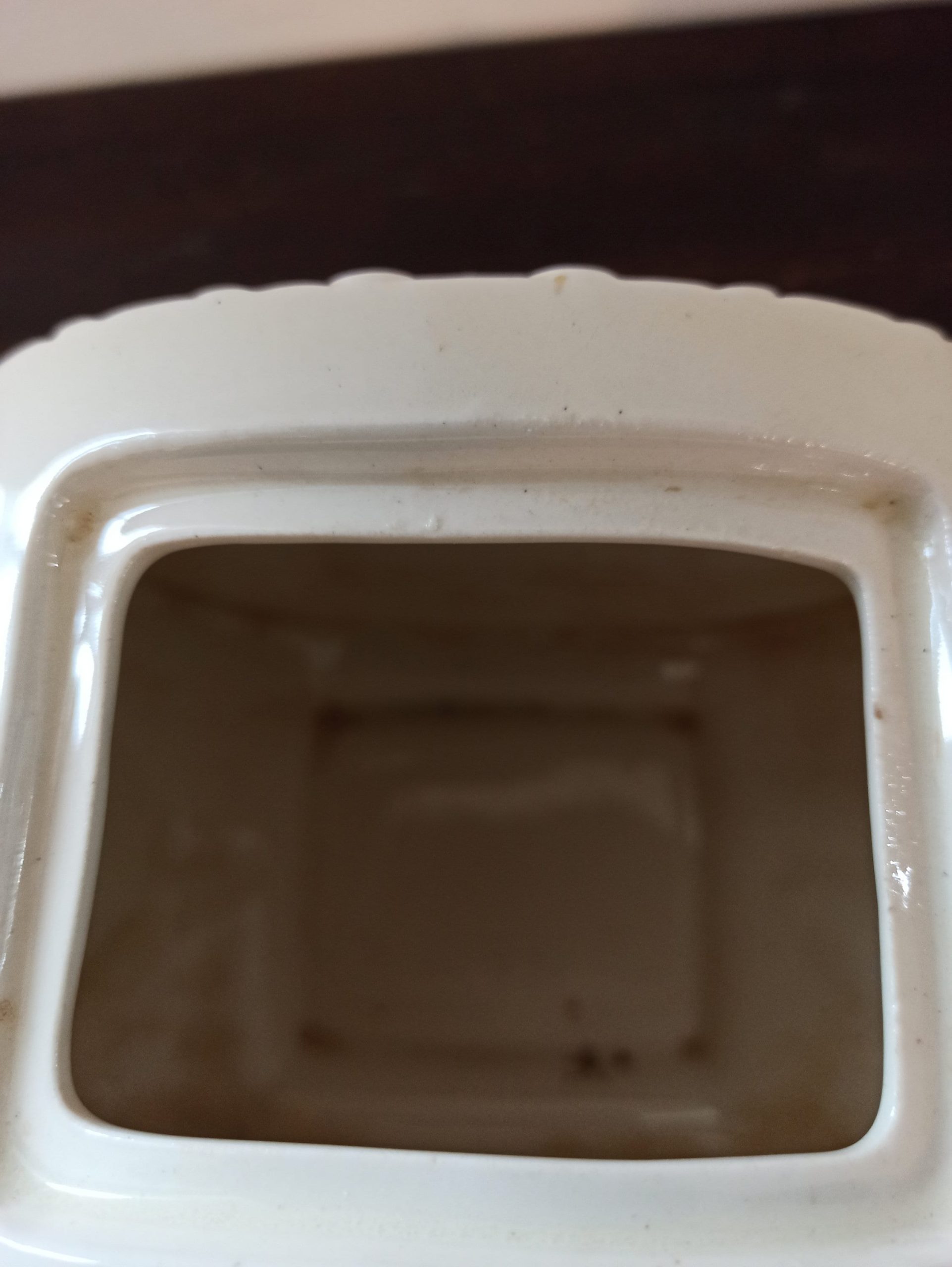 Vintage Saddlers Cream Teapot. - Image 6