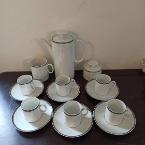 15 Piece Coffee Set. Made by Thomas of Germany. Excellent Condition.