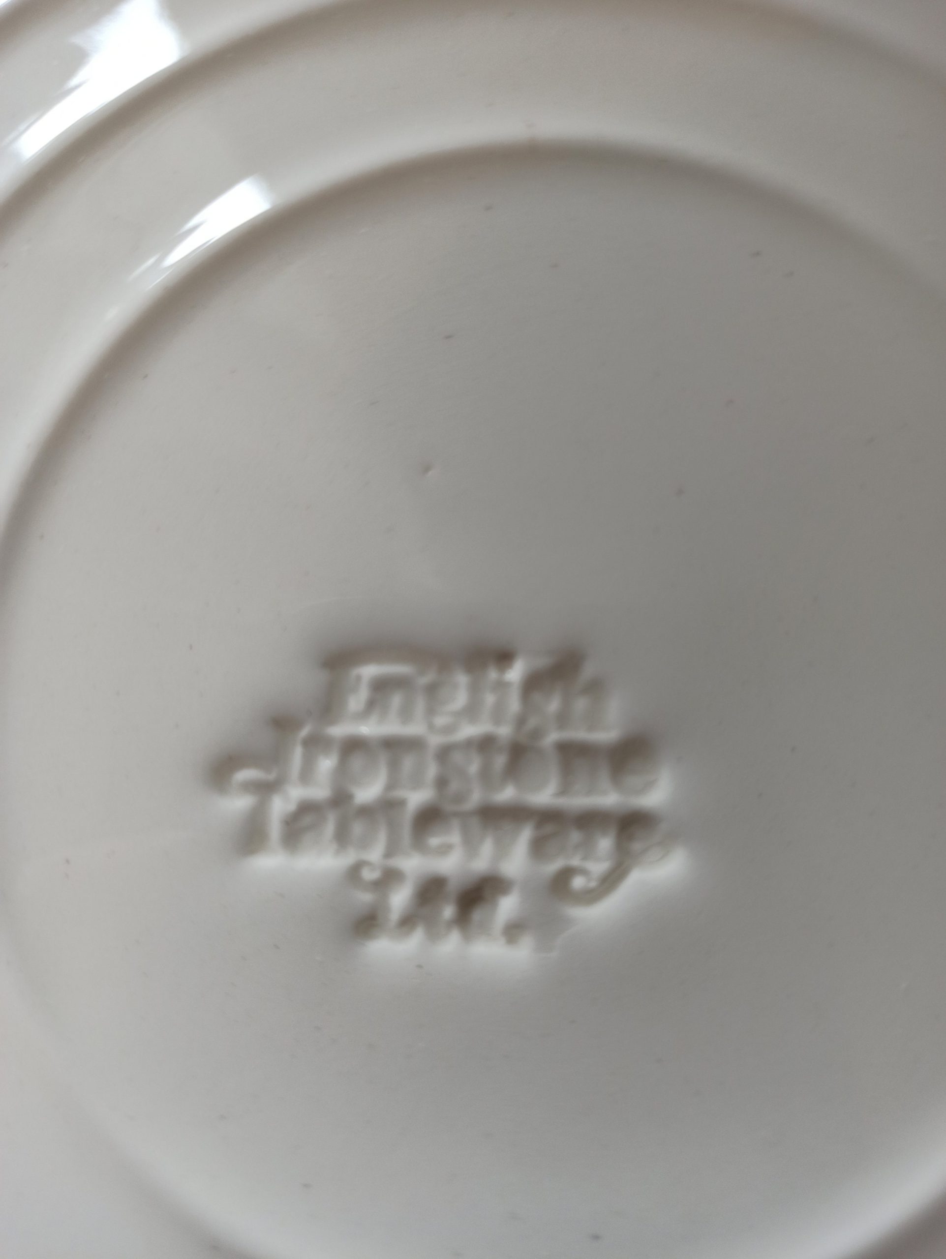 A Pair of Decorative Meat Plates. Bull. Ironstone. - Image 7