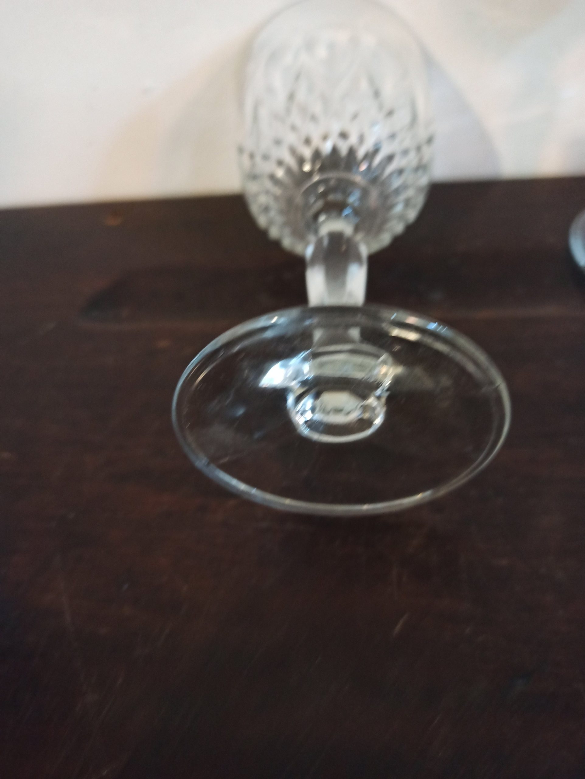A Pair of Vintage Silver Wedding Sherry Glasses. Very Good Condition. - Image 10
