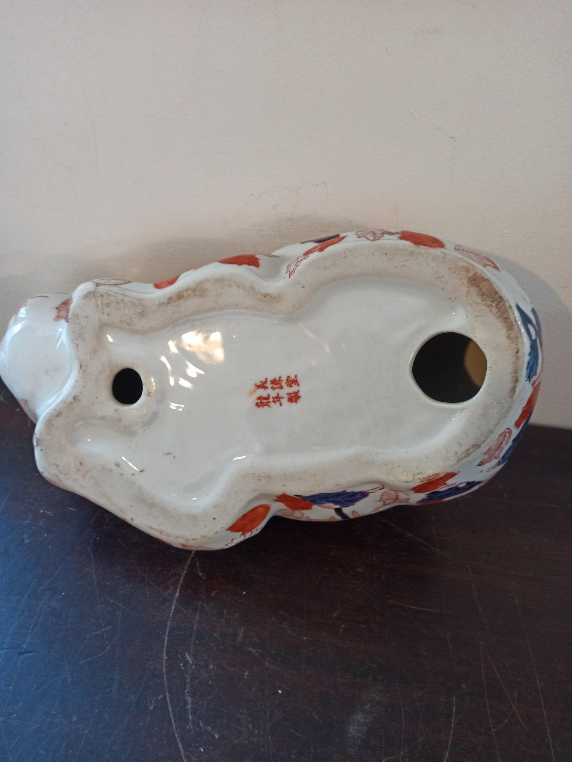 Vintage Imari Cat Figurine. Early 20th Centuary. Hand Painted. Very Good Condition. - Image 8
