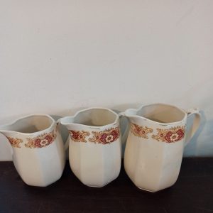Set of 3 Vintage Graduated Jugs / Vases