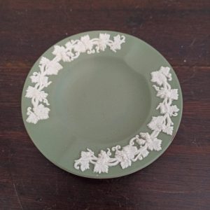 Vintage Blue and Green Wedgwood Jasperware Collectibles. Very Good condition overall