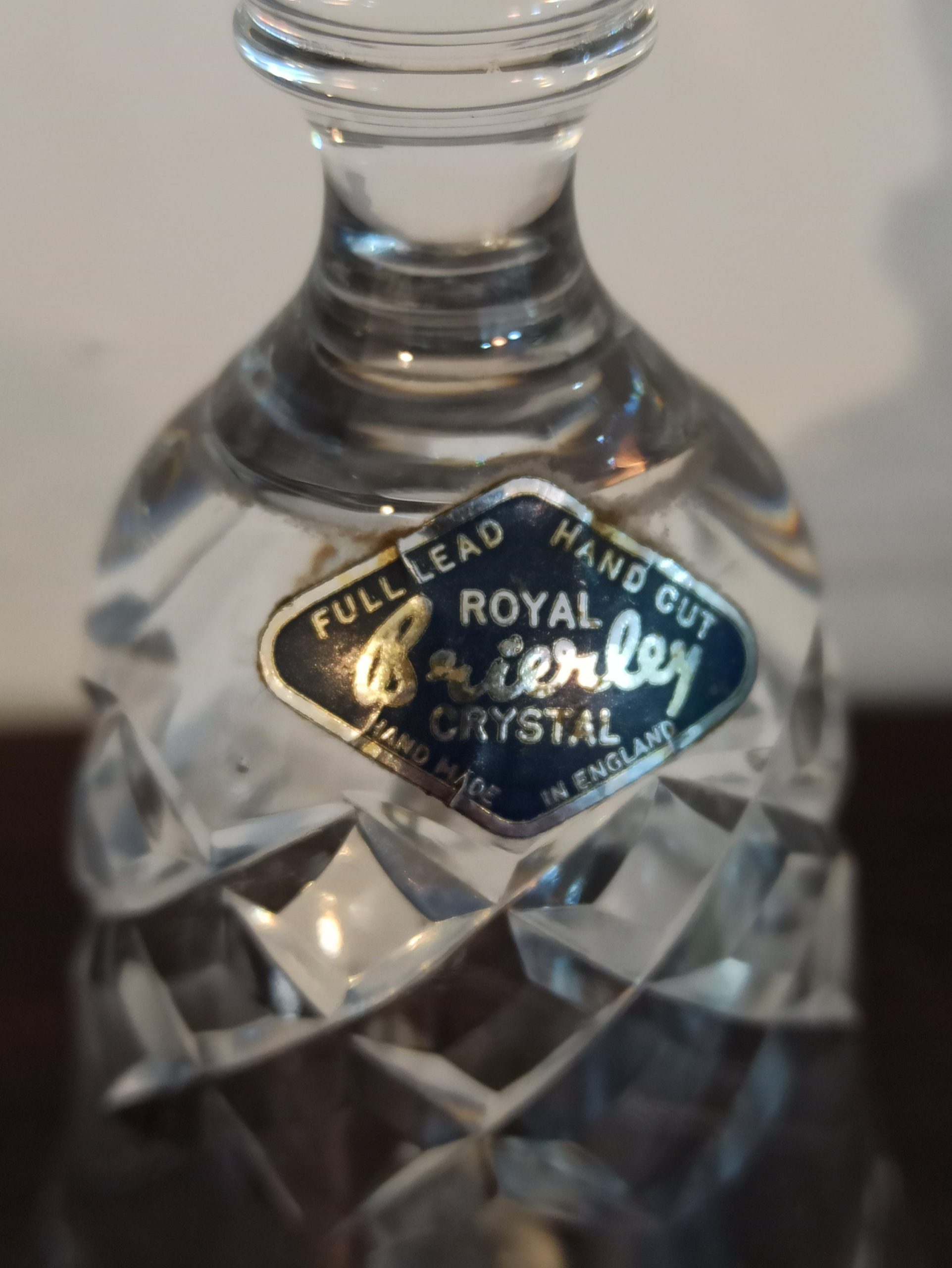Royal Brierley Crystal Ornamental Bell. Excellent Condition. - Image 2