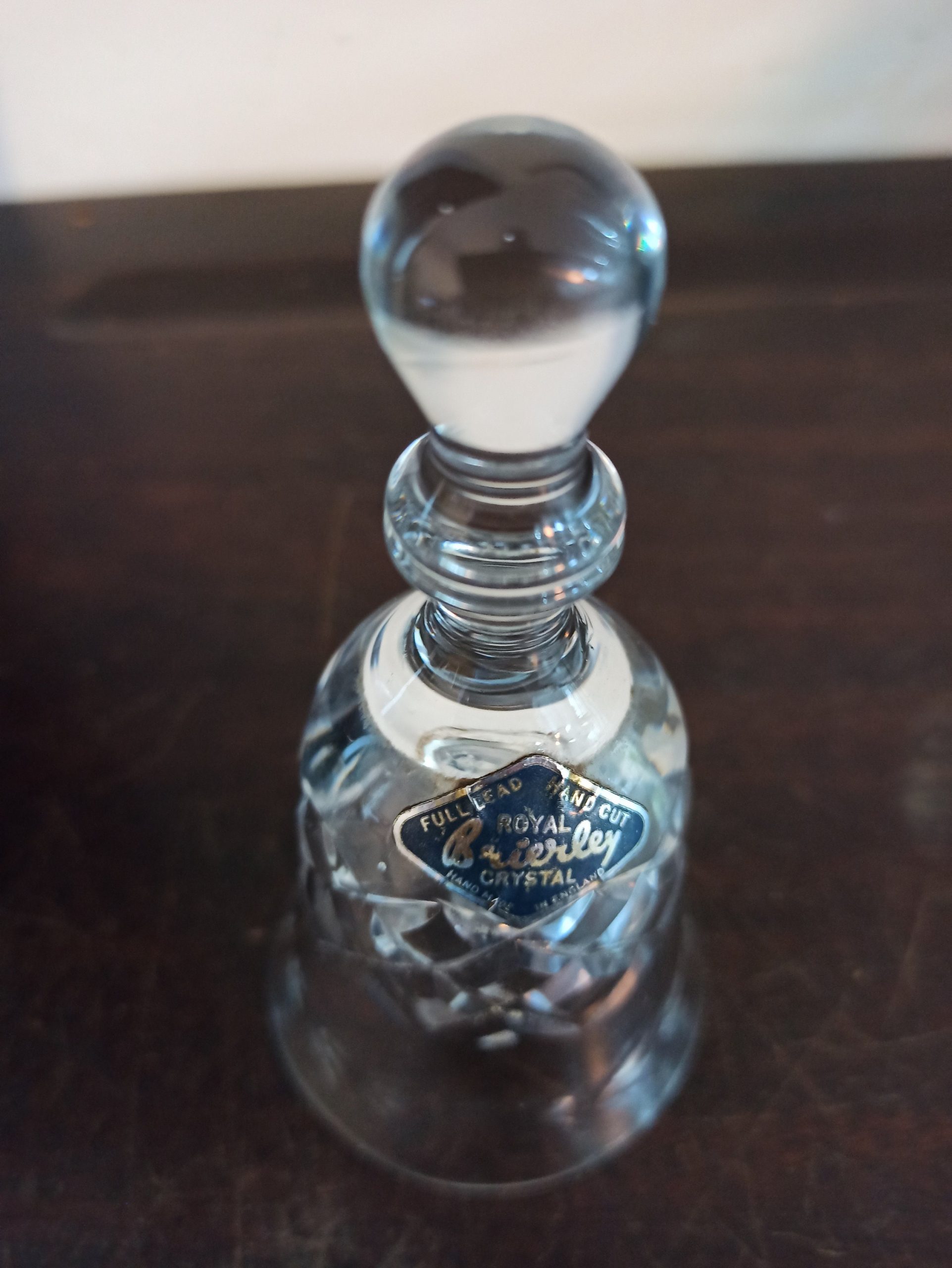 Royal Brierley Crystal Ornamental Bell. Excellent Condition. - Image 4