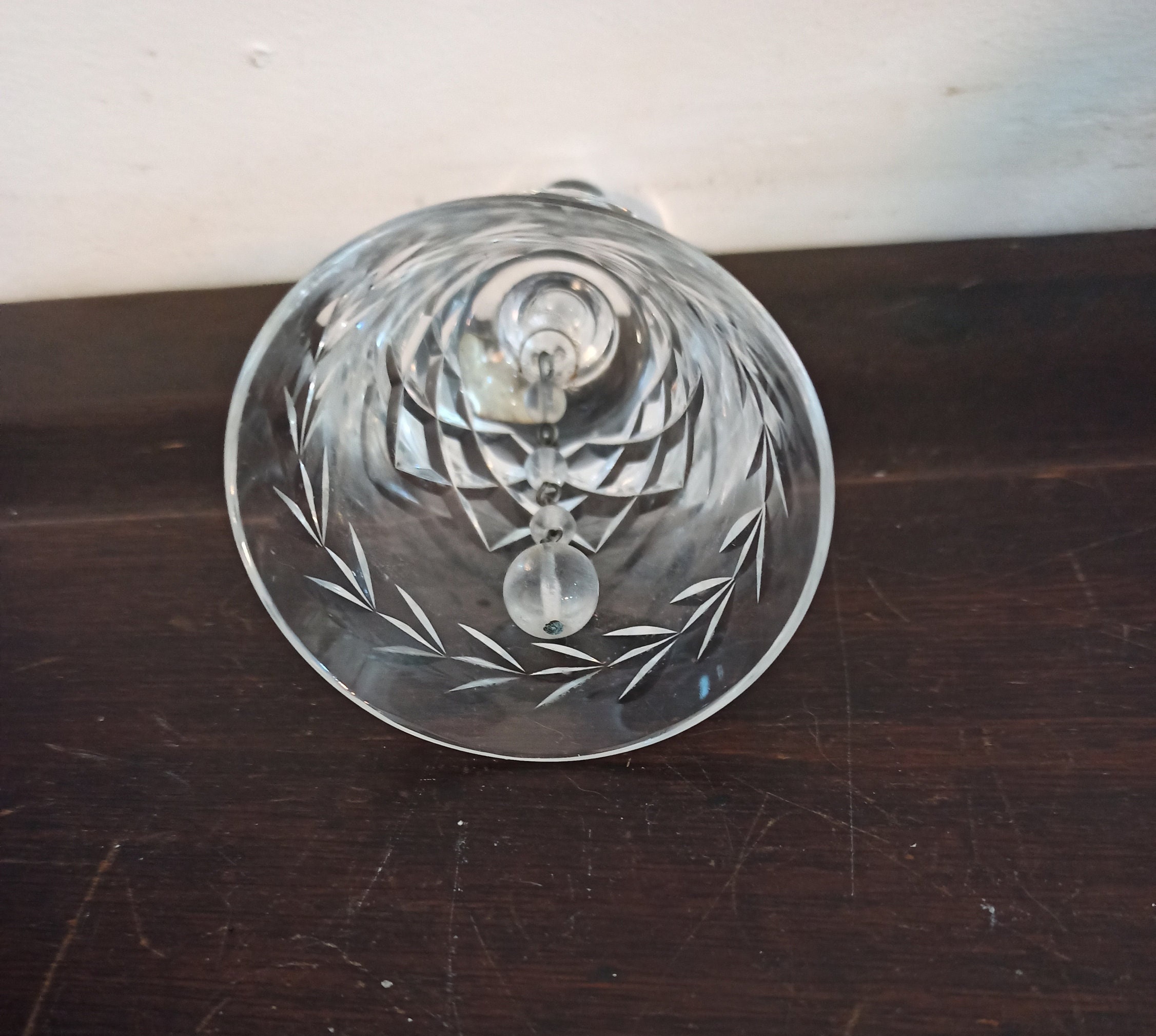Royal Brierley Crystal Ornamental Bell. Excellent Condition. - Image 8