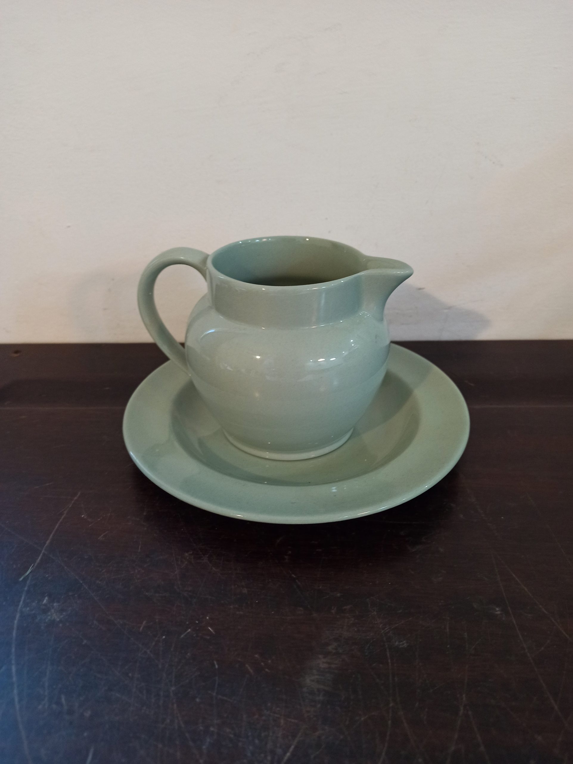 Small Wedgwood Jug And Side Plate. Excellent Condiyion. Barleston. - Image 2