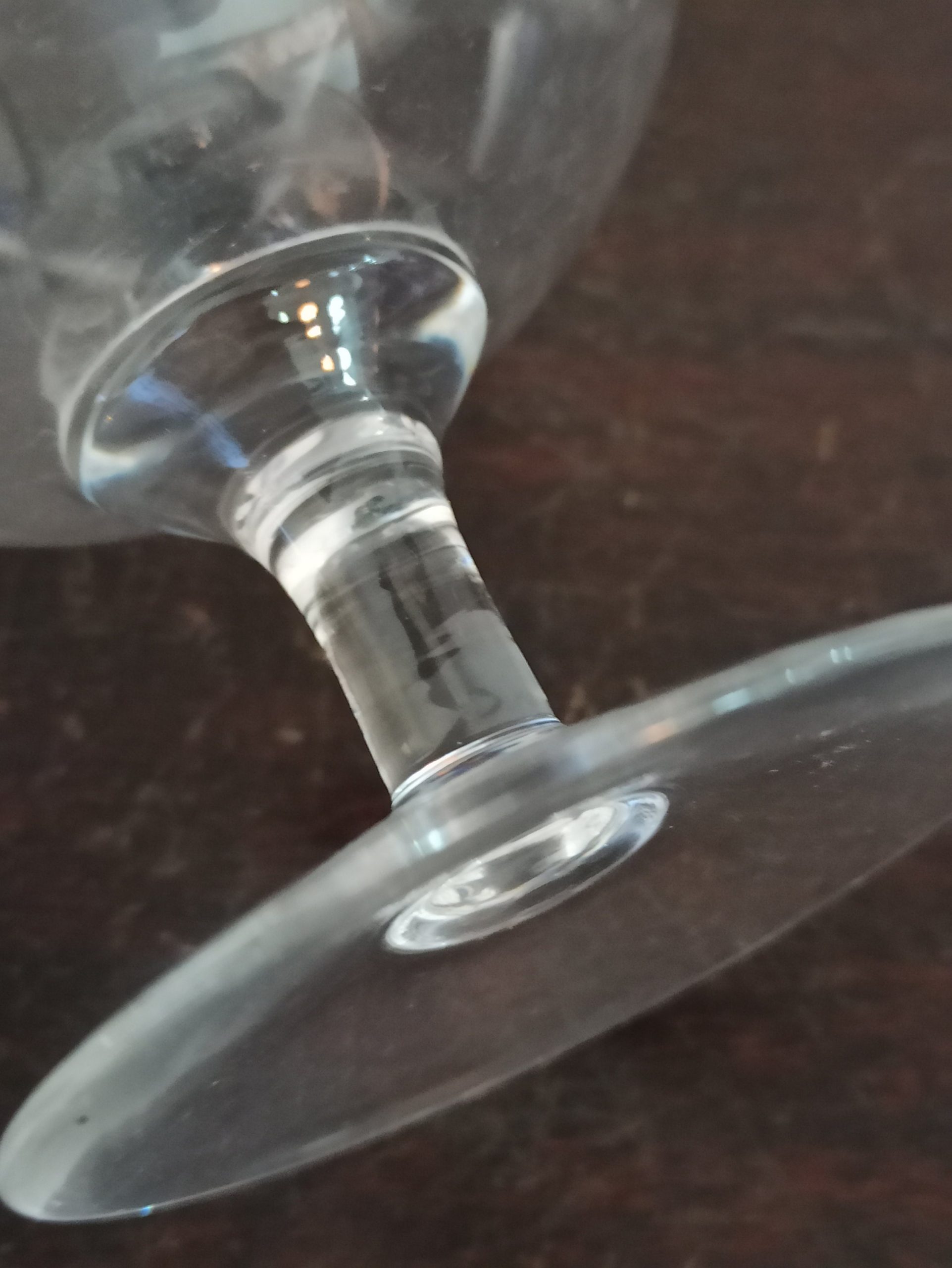 A Pair of Vintage Lead Crystal Brandy Glasses. - Image 6