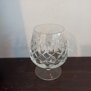 Vintage Lead Crystal Brandy Glass. Good Quality. Excellent Condition.