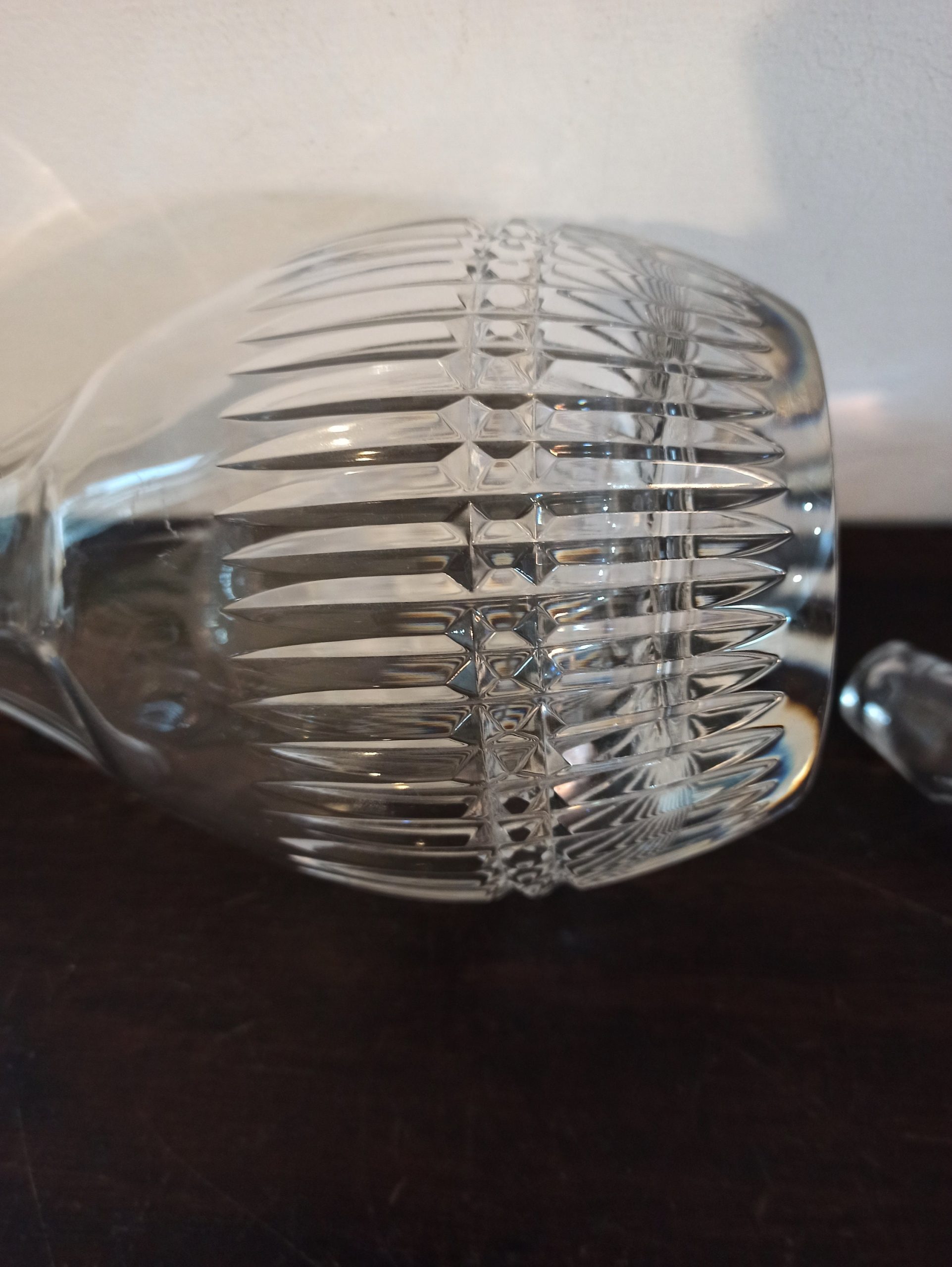 Vintage Tall Glass Decanter With Stopper. Excellent Condition. - Image 7