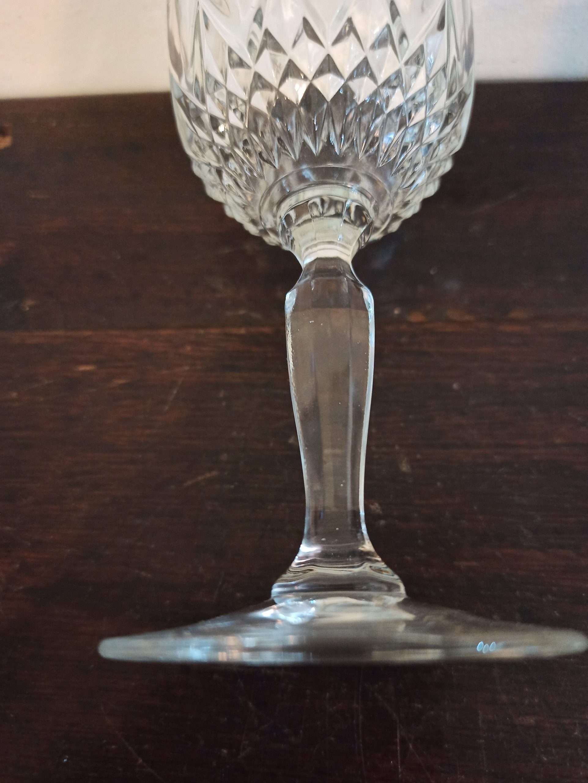 A Pair of Vintage Silver Wedding Sherry Glasses. Very Good Condition. - Image 9