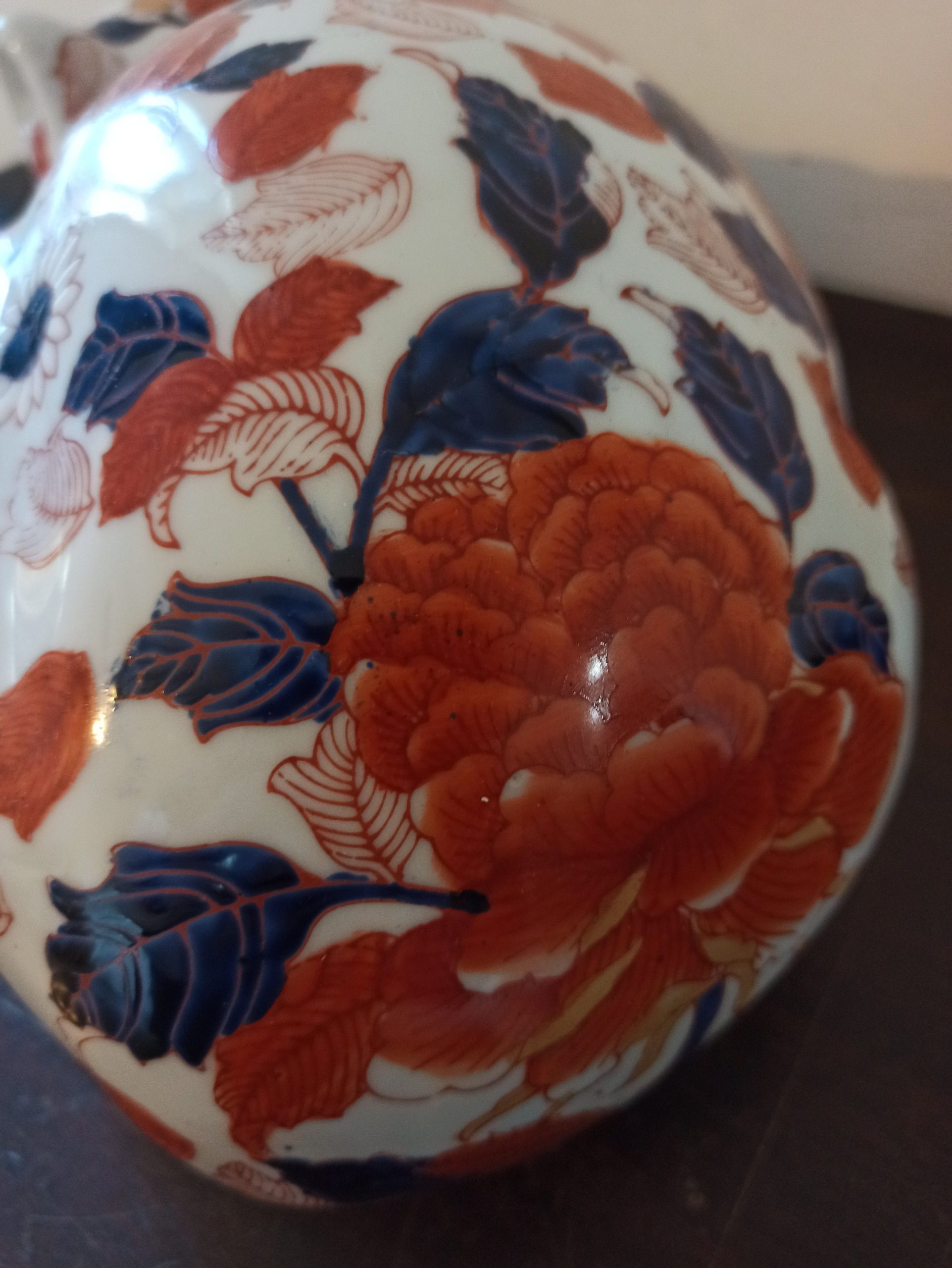 Vintage Imari Cat Figurine. Early 20th Centuary. Hand Painted. Very Good Condition. - Image 7