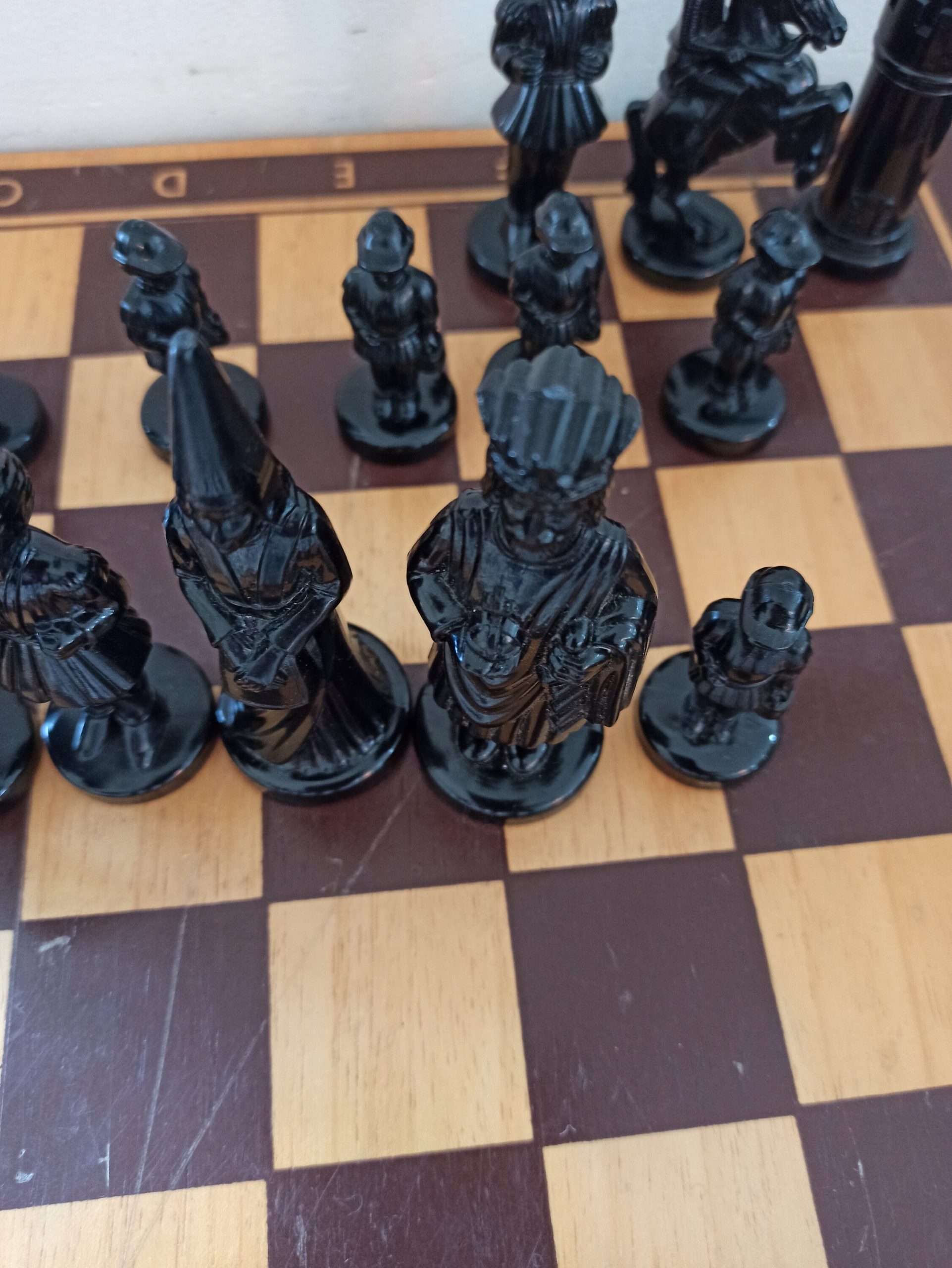 Vintage Chess Set & Pieces. Chess Pieces Boxed. - Image 5