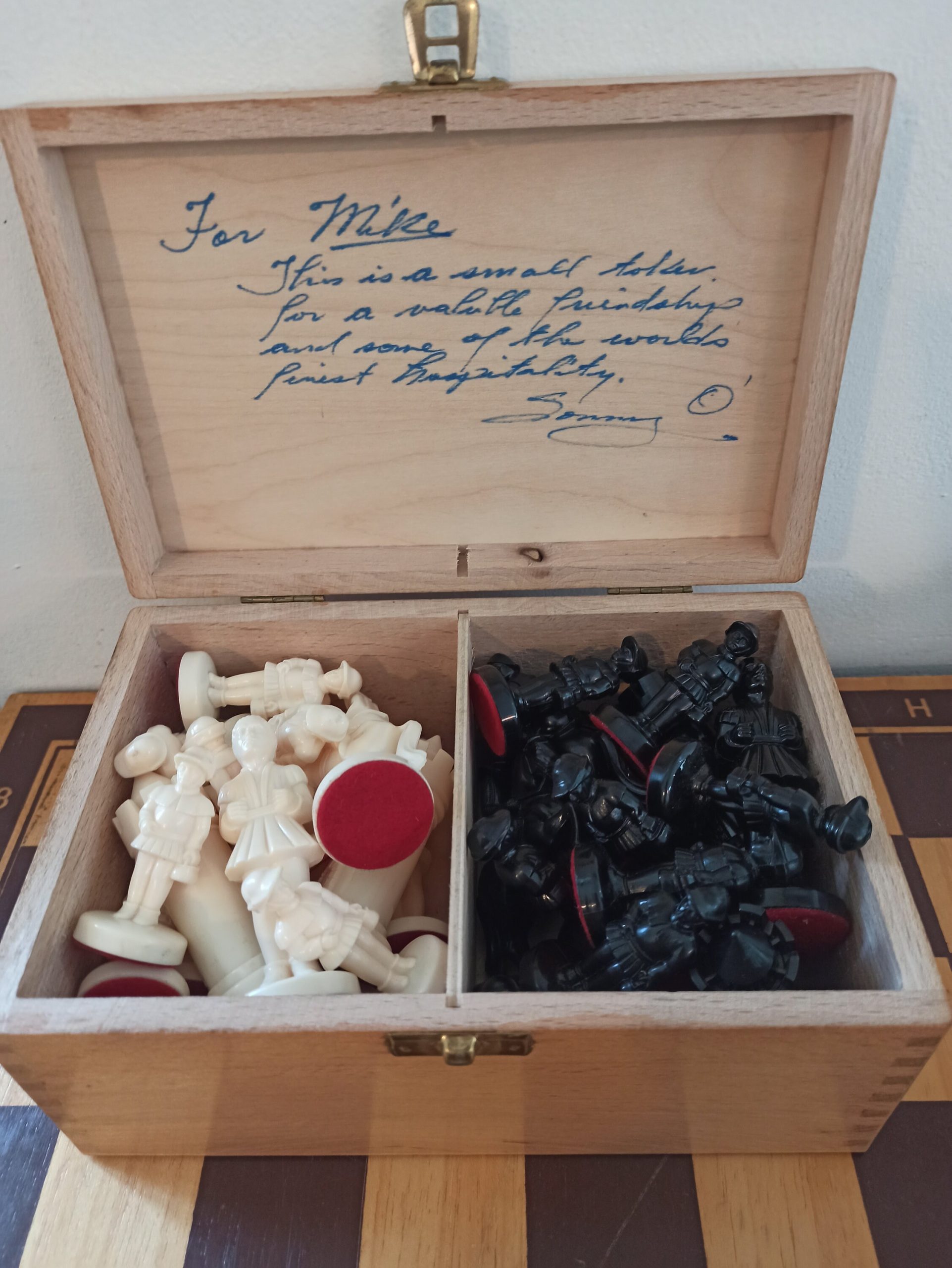 Vintage Chess Set & Pieces. Chess Pieces Boxed. - Image 8