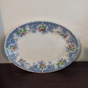 Woods & Sons (Burslem) Sandwich Plate. Oval. Excellent Condition. Gleneagles.