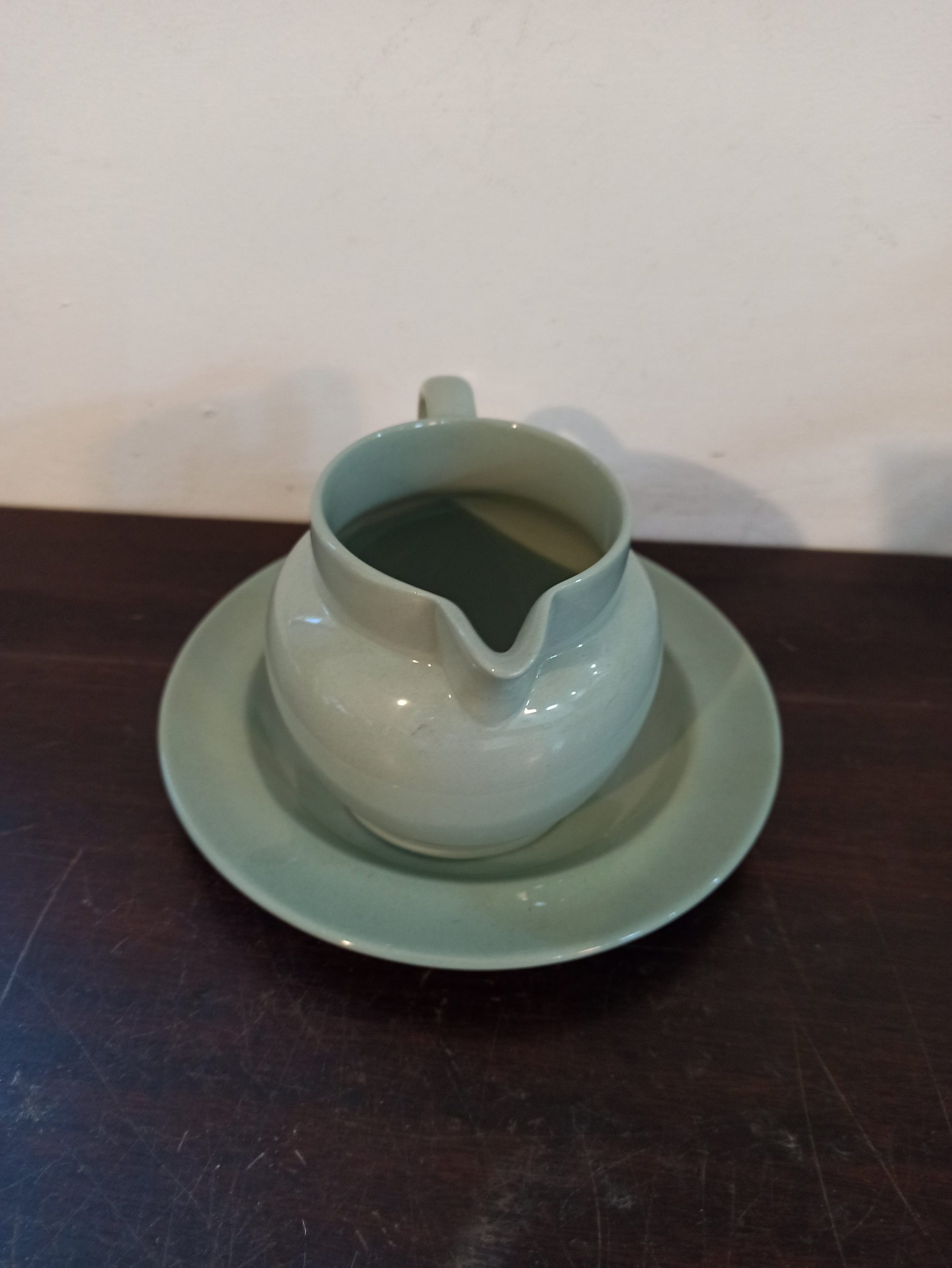 Small Wedgwood Jug And Side Plate. Excellent Condiyion. Barleston. - Image 3