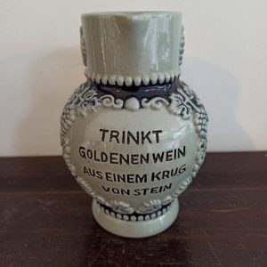Vintage Blue and White Half Litre Stein. Excellent Condition.