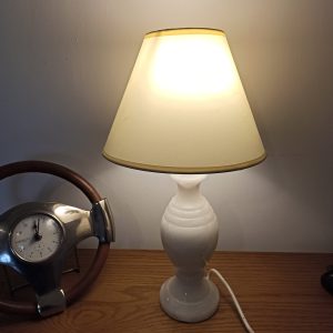 Vintage Onyx Table Lamp. Very Heavy.