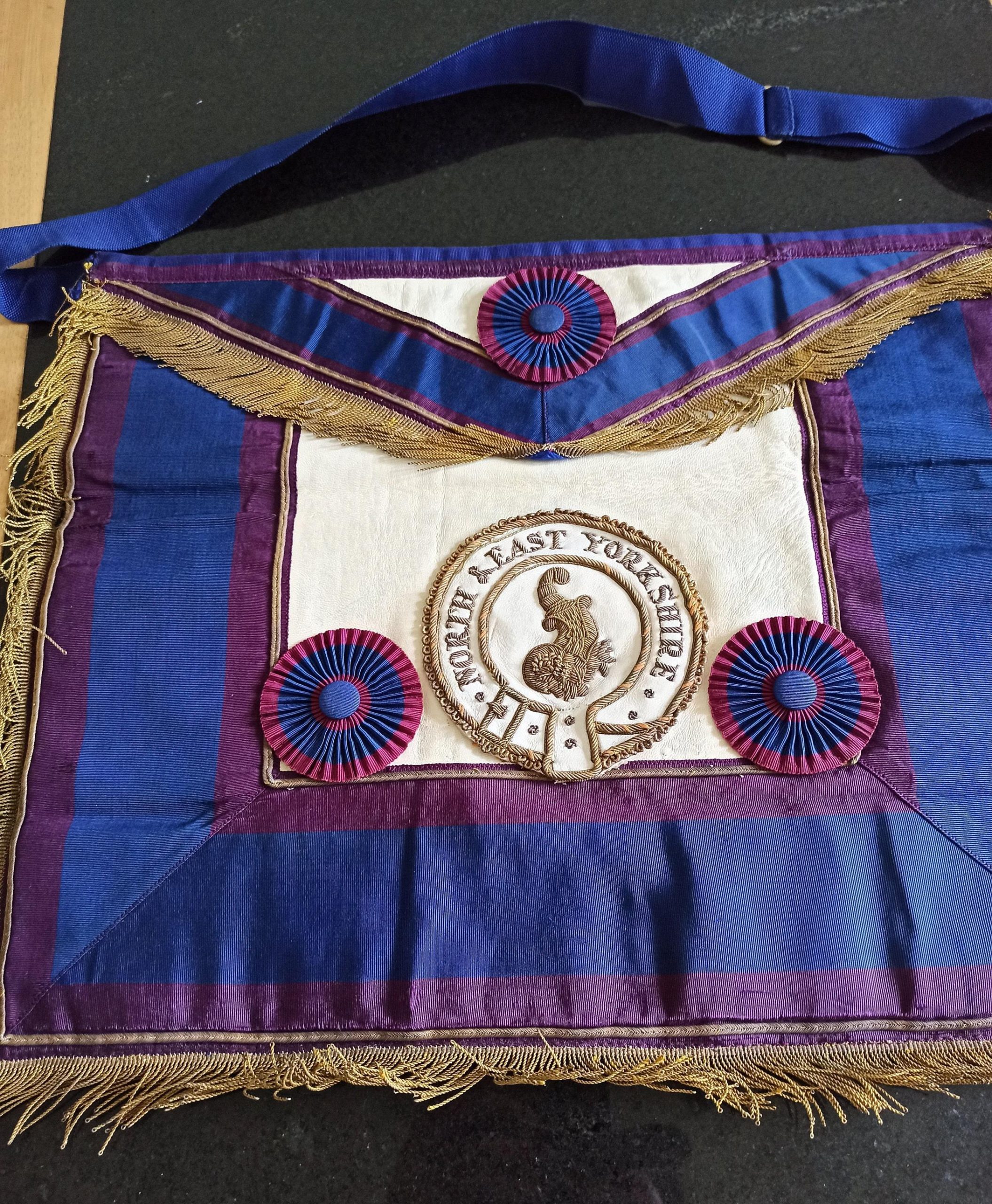 Vintage Masonic Apron. - Image 5