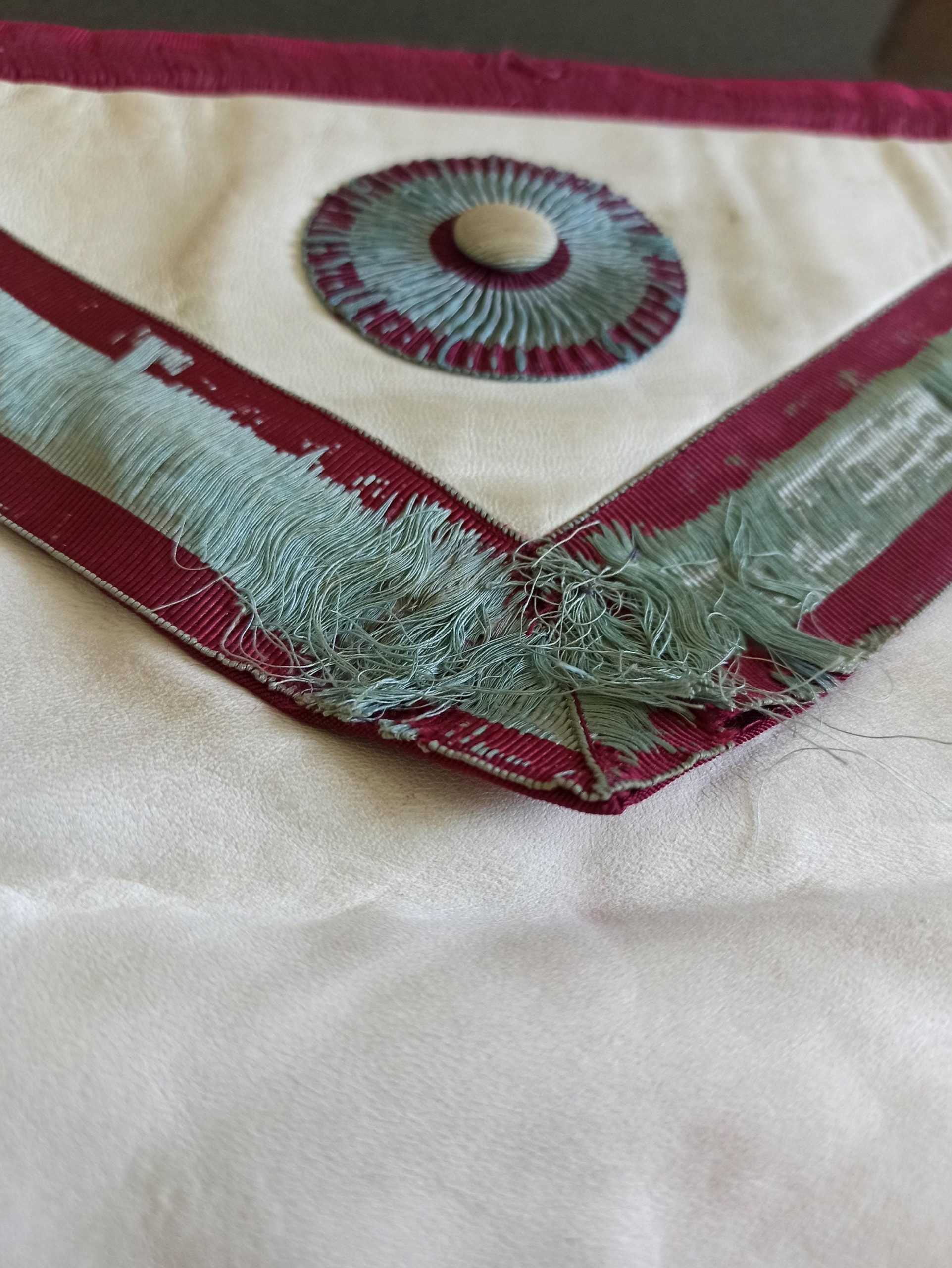 Vintage Masonic Apron. - Image 9