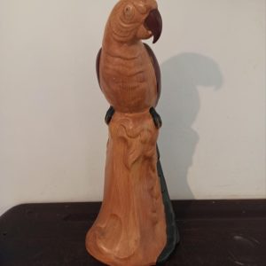 Vintage Parrot Statue. Very Good Condition. Very Tall - 41cm.