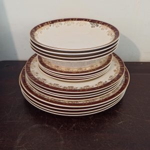 Tunstall J. Myer. Part Dinner Set For 4. Good Condition. Vintage.