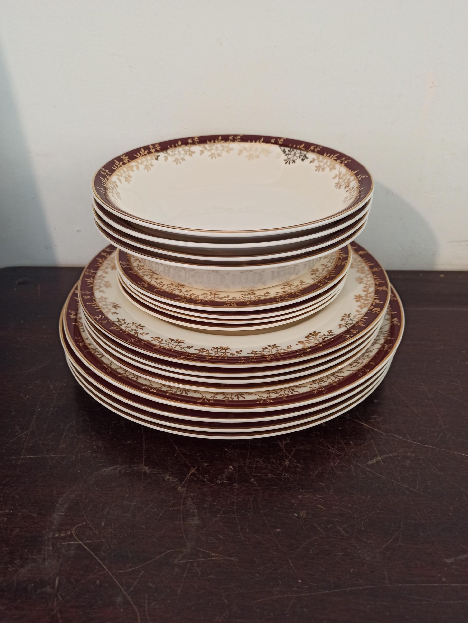 Tunstall J. Myer. Part Dinner Set For 4. Good Condition. Vintage.