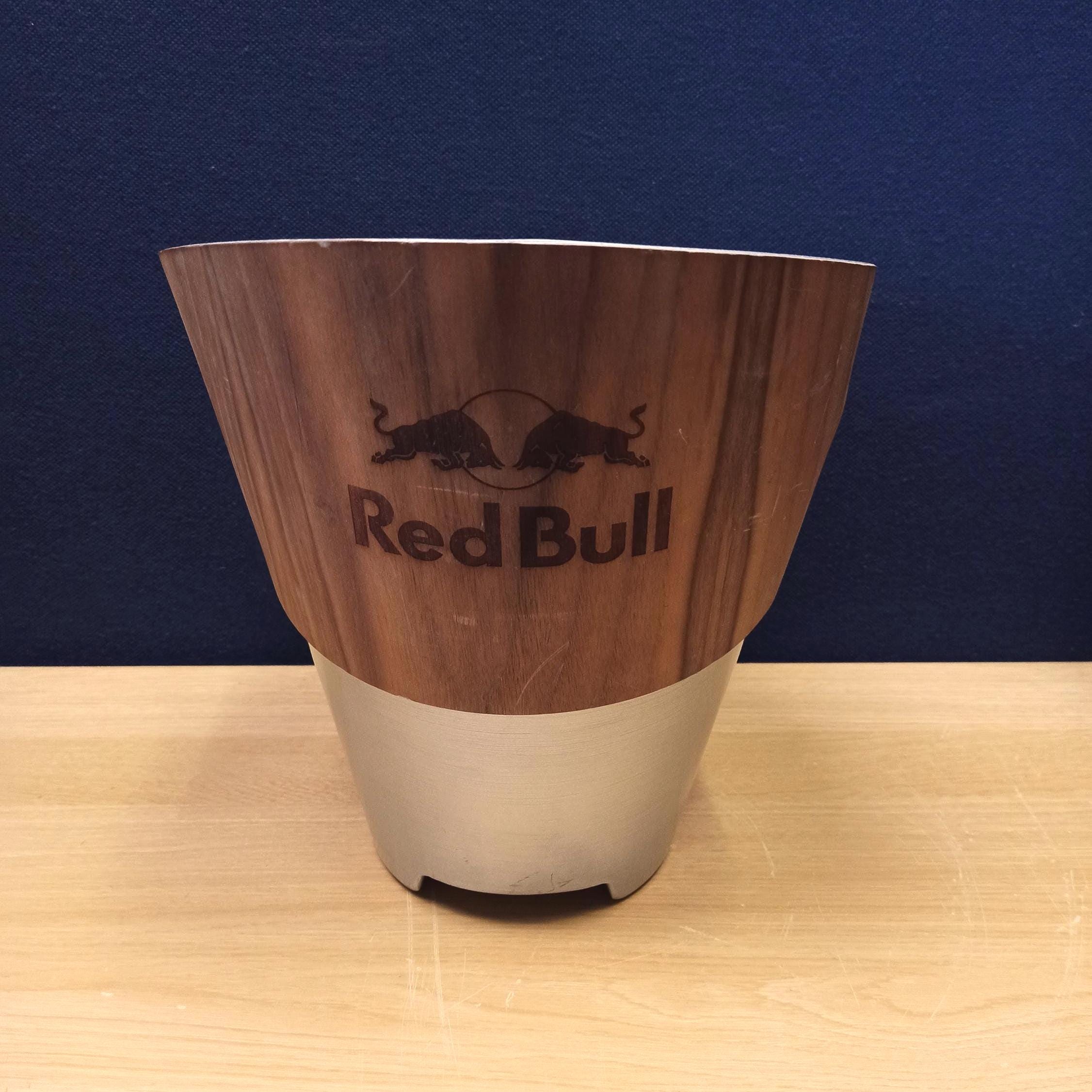 Red Bull Vintage Ice Bucket. Good Condition. Used.