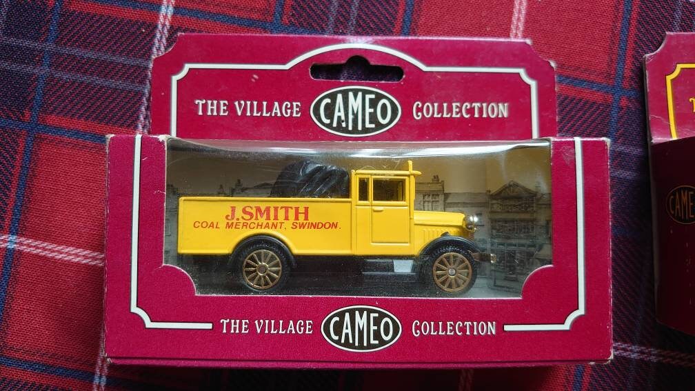 Set of 3 Cameo Village Collection Miniature Toy Cars - Image 2