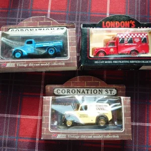 TV Collection of Miniature Vehicles, Miniature Cars from Days Gone By