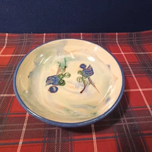 Glazed Earthenware Fruit Bowl - Mediterranean - Vintage.