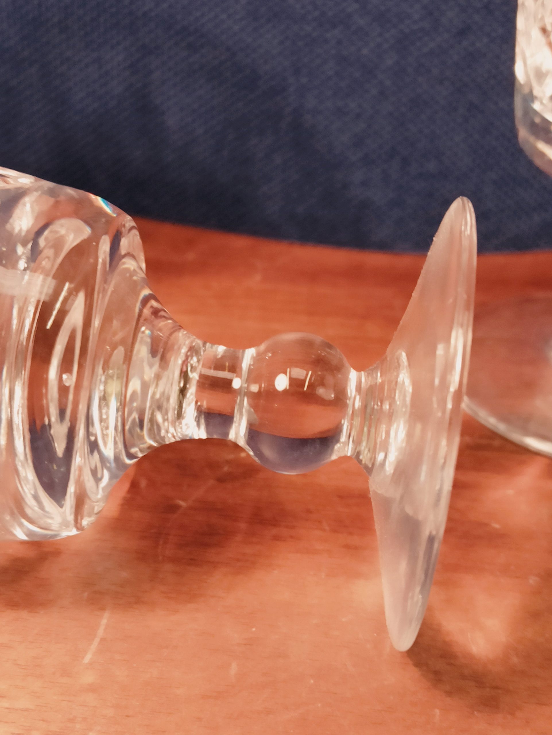 Vintage Set of Three Sherry Glasses. Very Good Condition. - Image 5