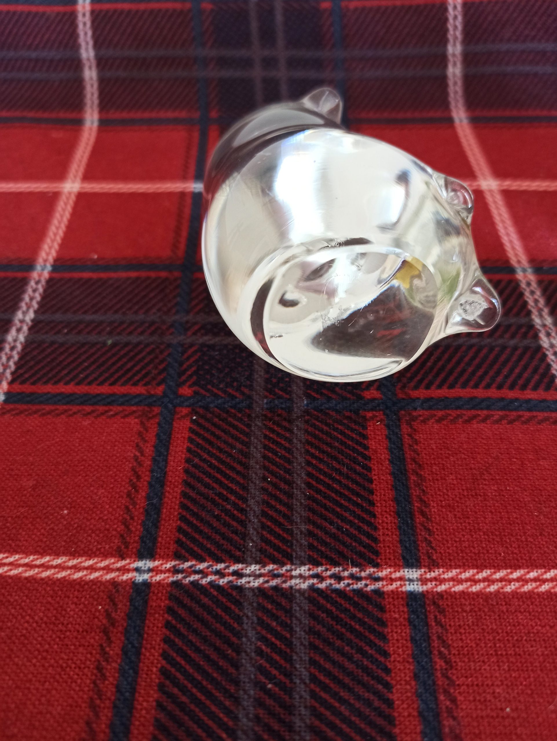 Glass Swan And Glass Owl Ornaments. Very Good Condition. - Image 6