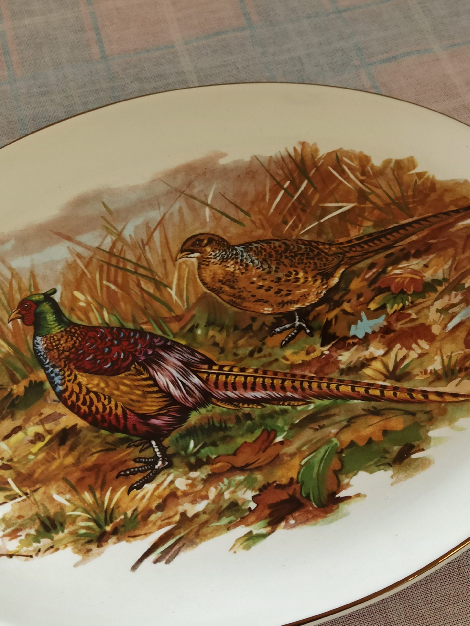 Vintage Royal Falcon, Ironstone, Decorative Oval Plate. Pattern 2 - 83. Very Good Condition. - Image 8