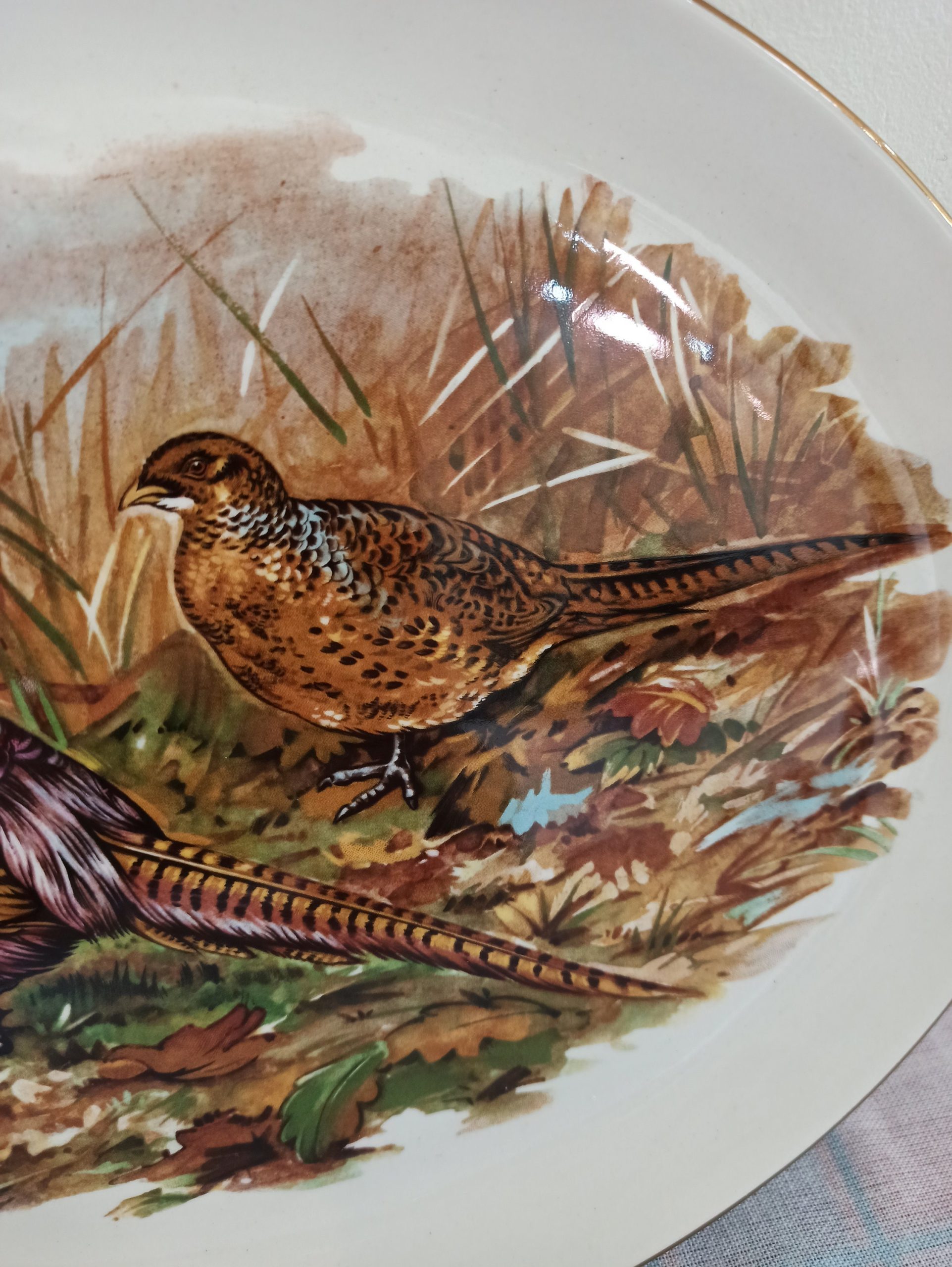 Vintage Royal Falcon, Ironstone, Decorative Oval Plate. Pattern 2 - 83. Very Good Condition. - Image 4