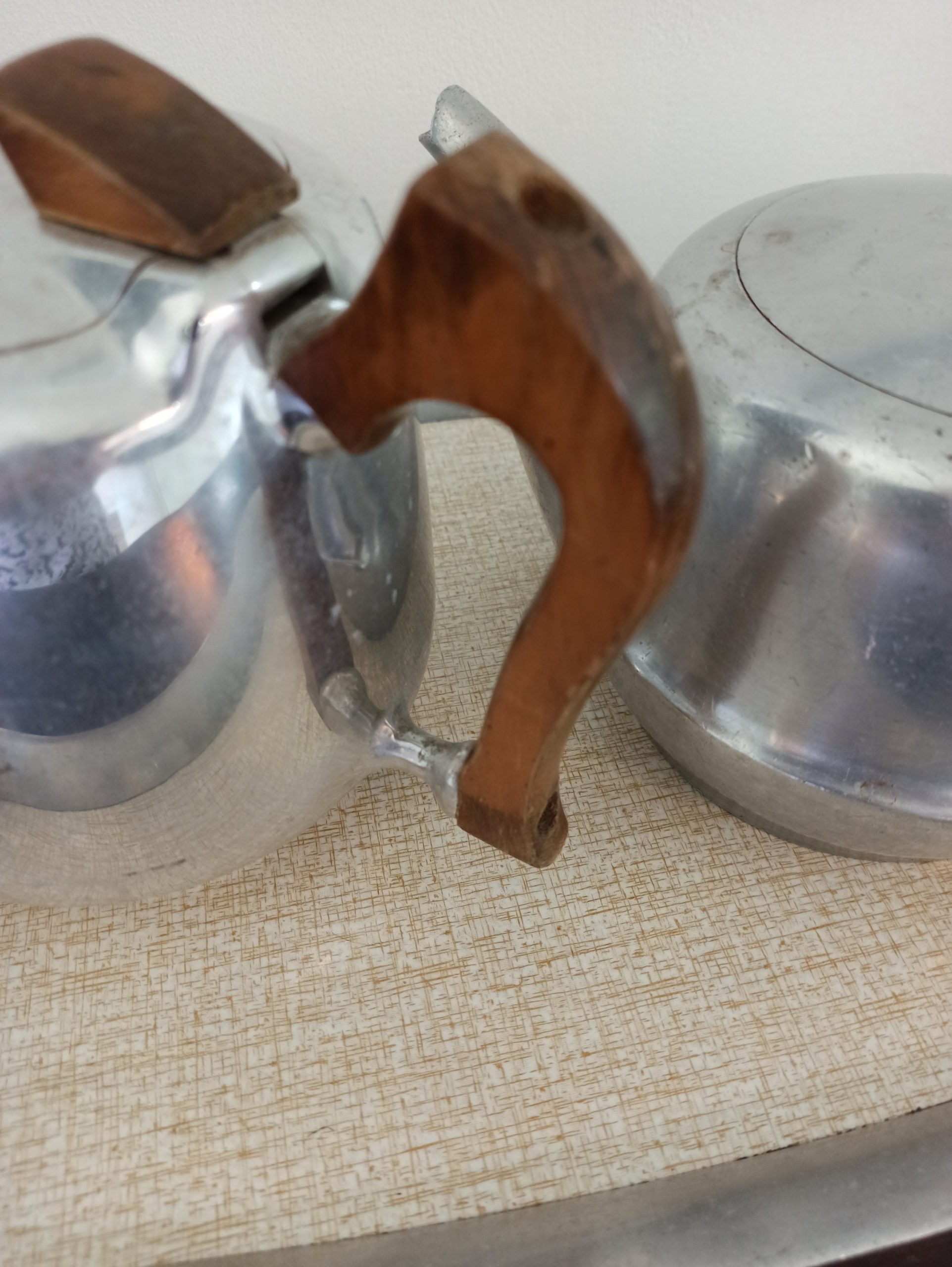Vintage Picquot Teapots And Tray Set. 1950s. - Image 7