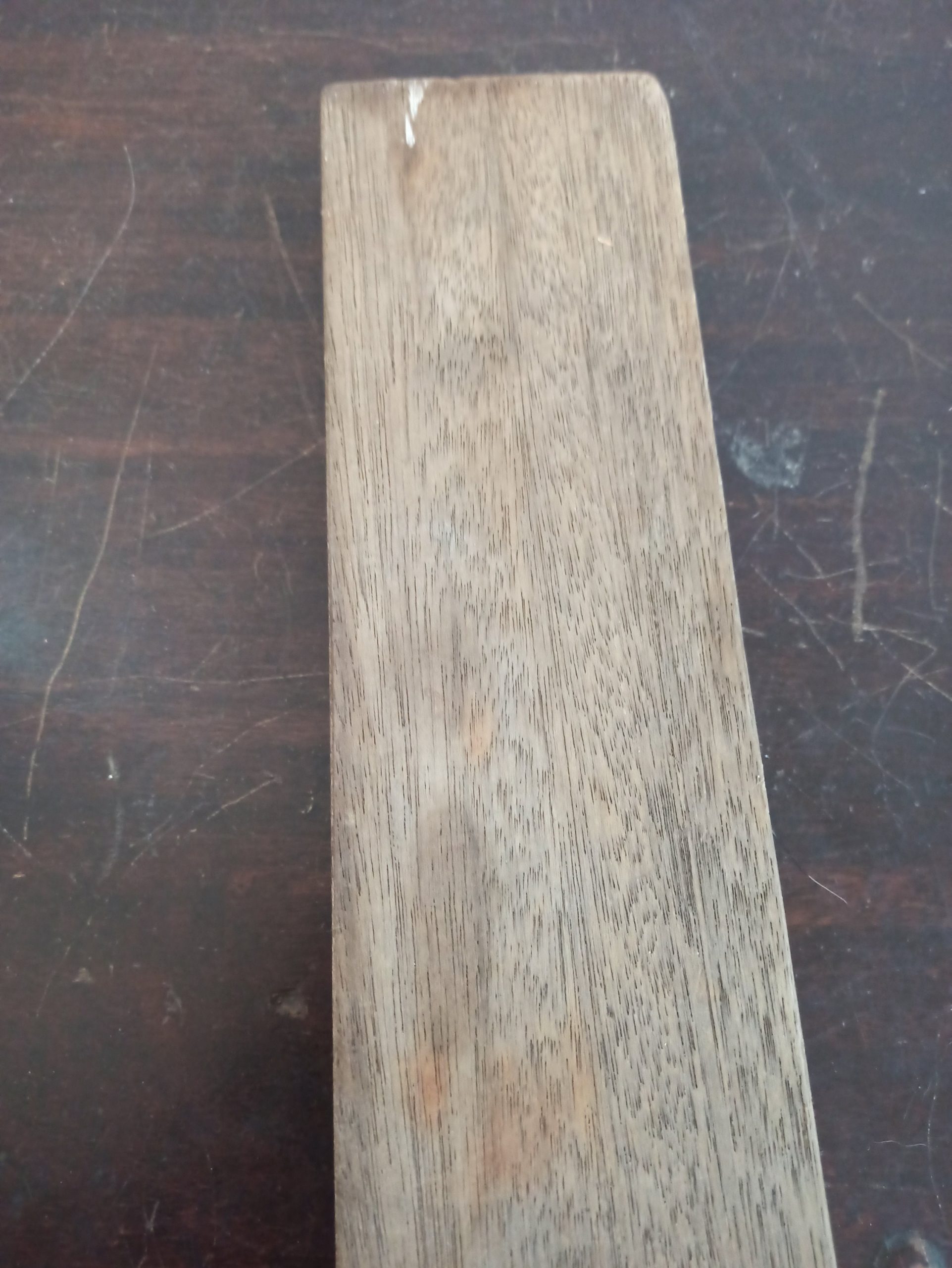 Vintage Brass and Wood Cribbage Board. - Image 6