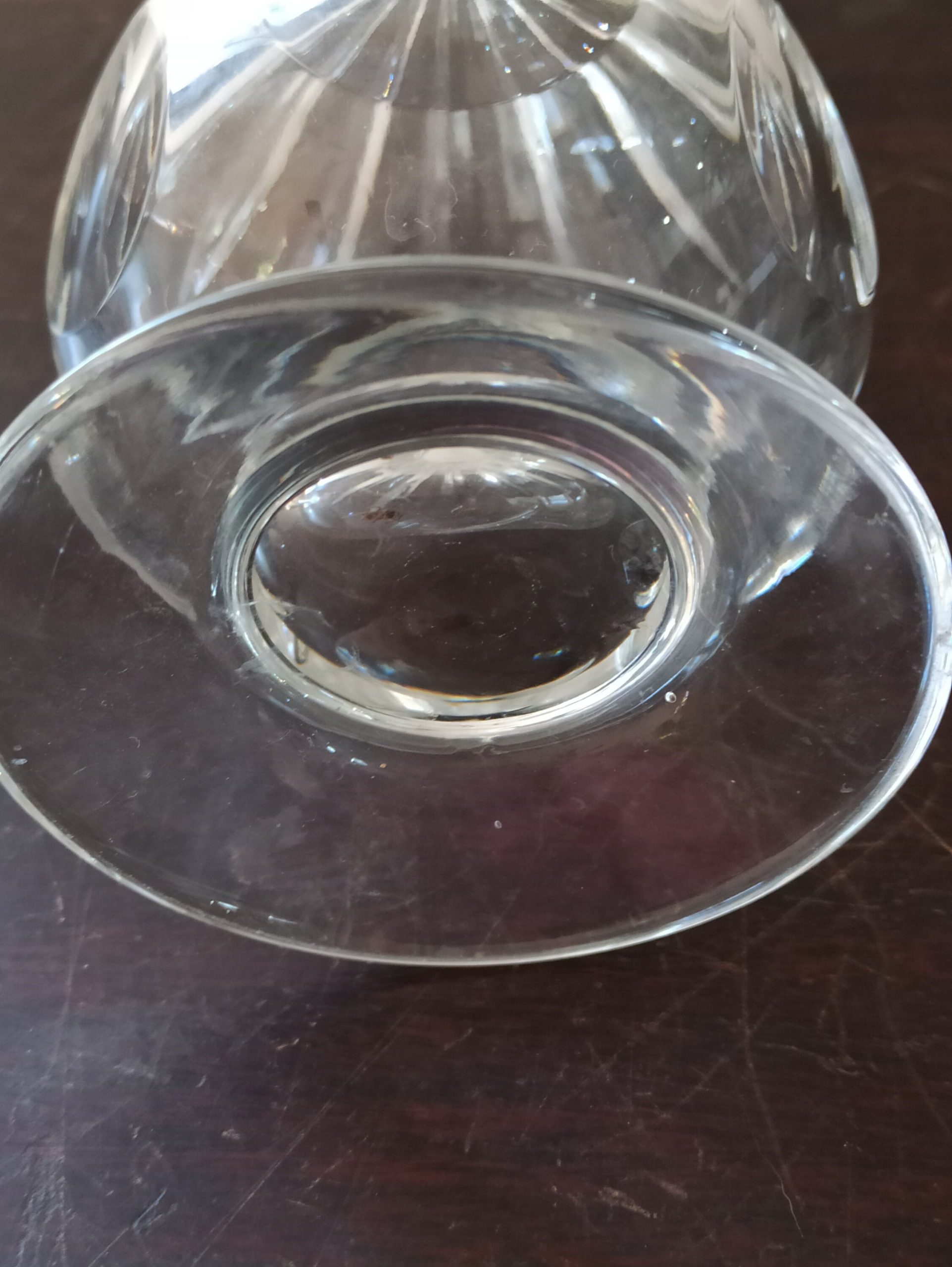 Vintage Tapered Crystal Vase. Excellent Condition. - Image 7